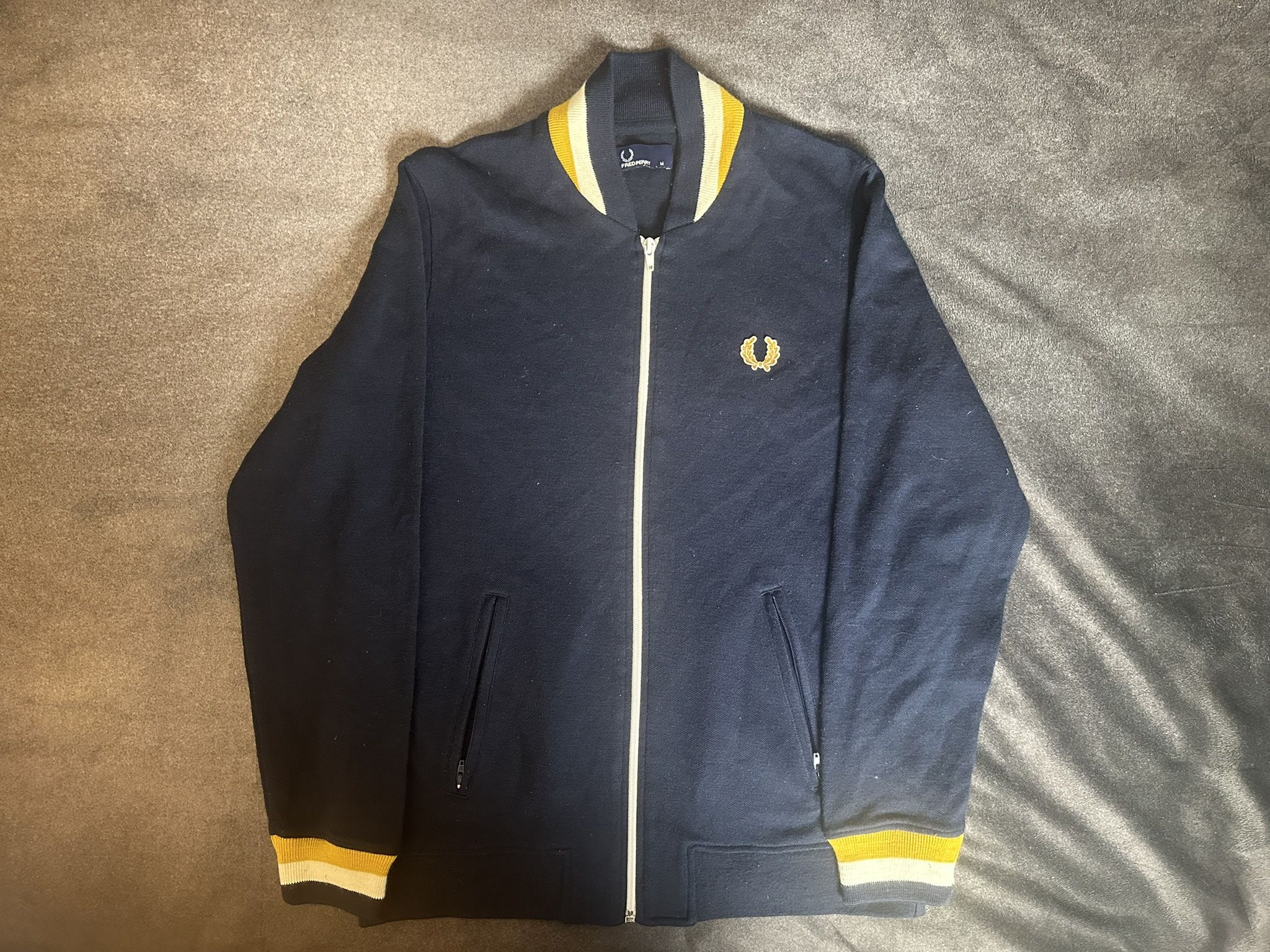 Fred Perry Fred Perry Zip-up Sweater Size US M / EU 48-50 / 2 - 1 Thumbnail