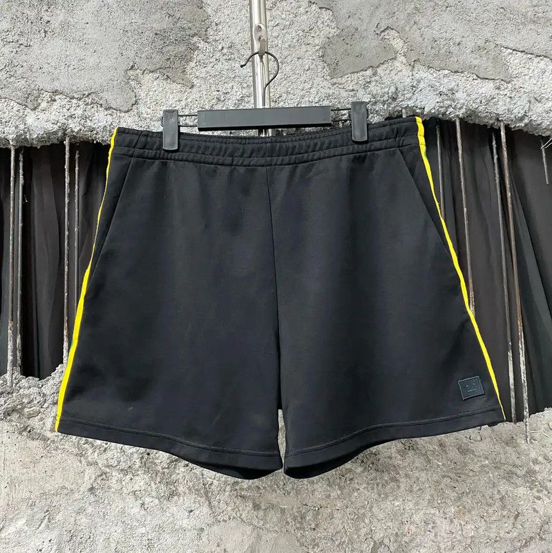 Acne Studios Acne Studios Black Cotton Men's Shorts Size US 32 / EU 48 - 1 Thumbnail