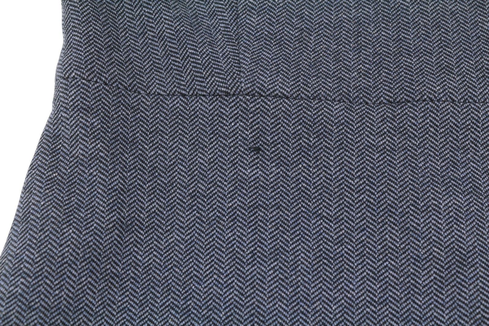 Gant HERRINGBONE JERSE EU36 Blue Round Neck Dress 85195 Size S / US 4 / IT 40 - 12 Thumbnail