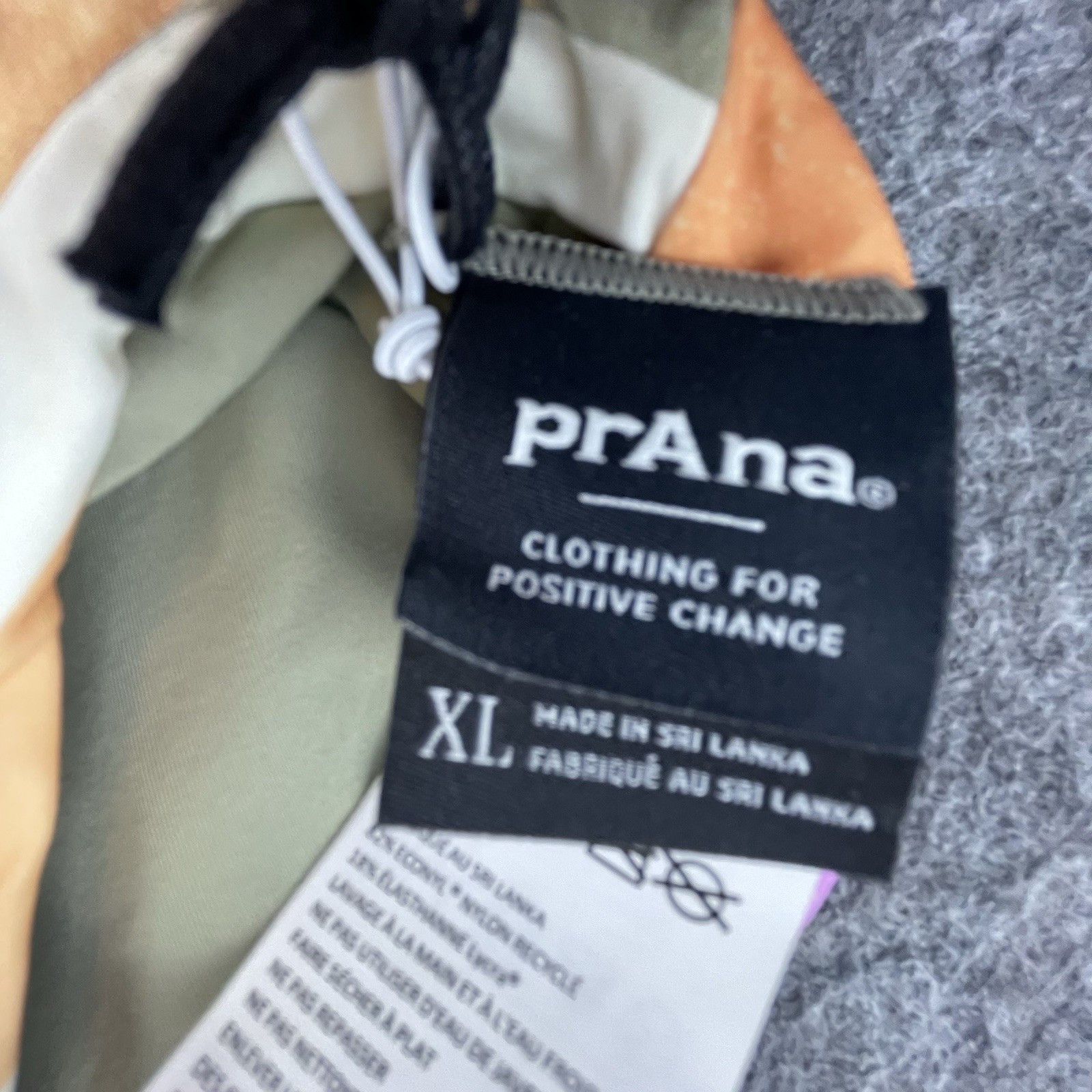 Prana Prana Bikini Top Womens XL Willow Falls Reversible Waves Size XL / US 12-14 / IT 48-50 - 8 Thumbnail