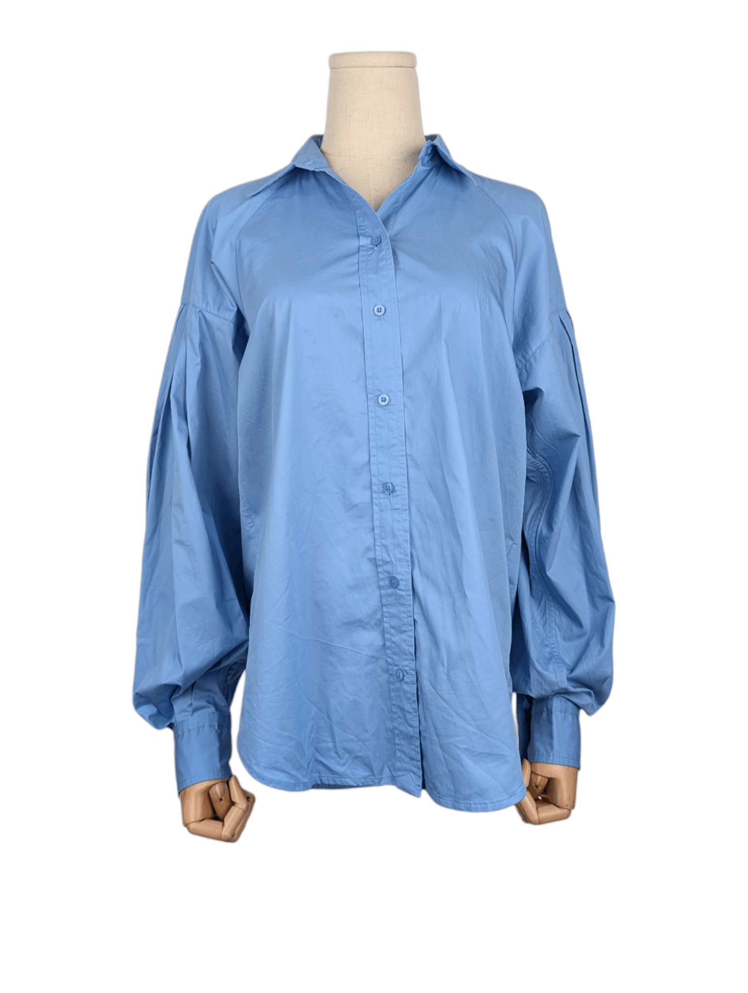 Ralph Lauren Ralph Lauren Light Blue Balloon Sleeves Shirt Size S / US 4 / IT 40 - 1 Thumbnail