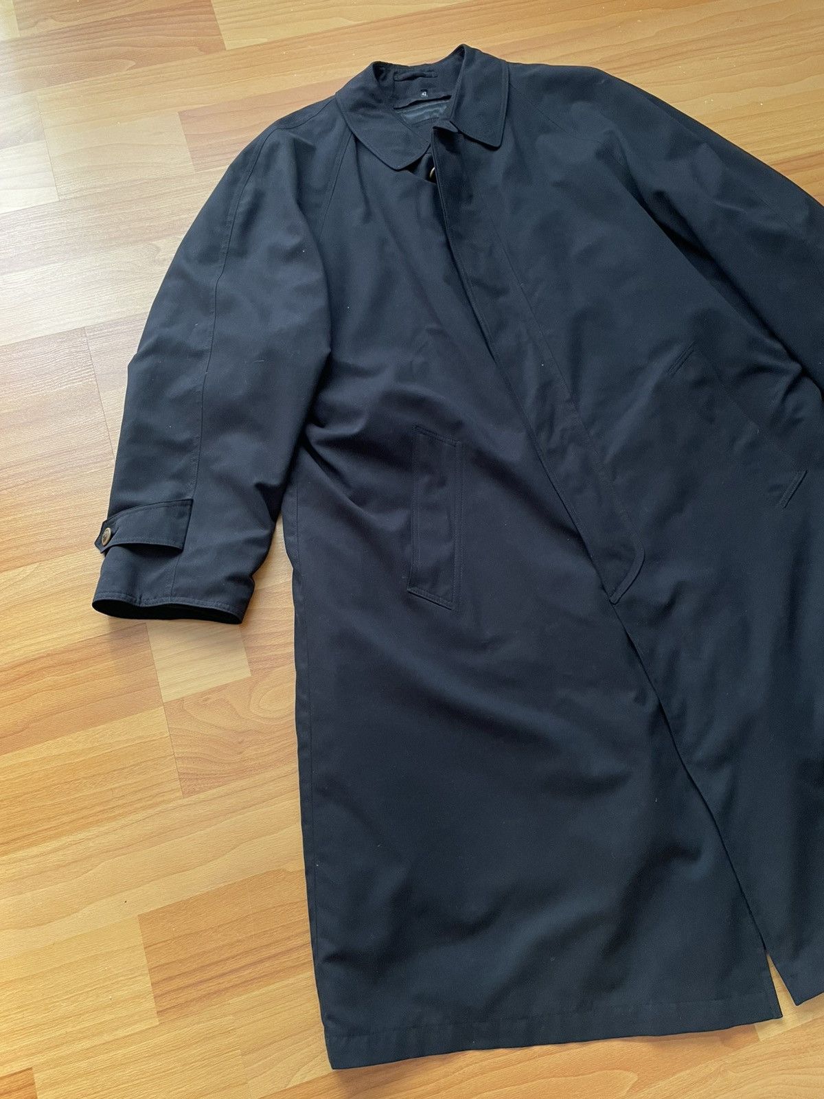 Balmain × Pierre Balmain Vintage Pierre Balmain Wool Lined Coat Size US L / EU 52-54 / 3 - 2 Thumbnail