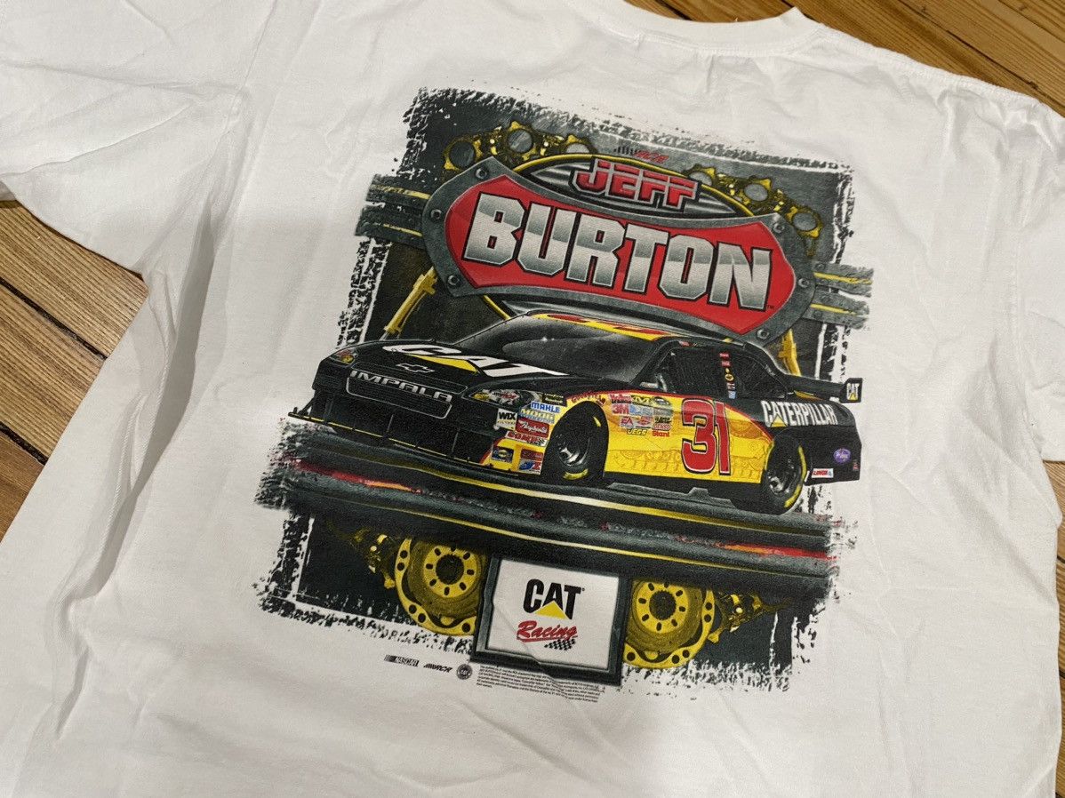 Caterpillar × Chase Authentics × Vintage Jeff Burton T shirt L/xl Size US L / EU 52-54 / 3 - 3 Thumbnail