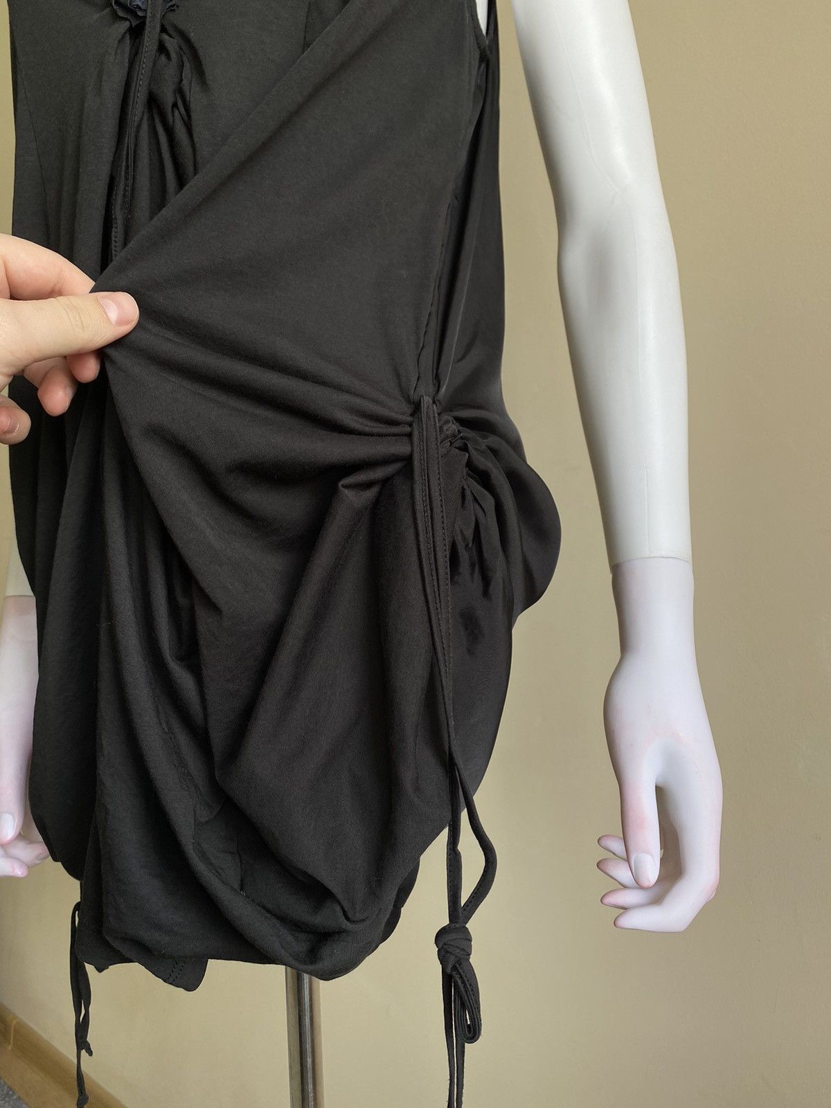 Marithe + Francois Girbaud Marithe Francois Girbaud Avant Garde Sleeveless Mini Dress Size M / US 6-8 / IT 42-44 - 7 Thumbnail