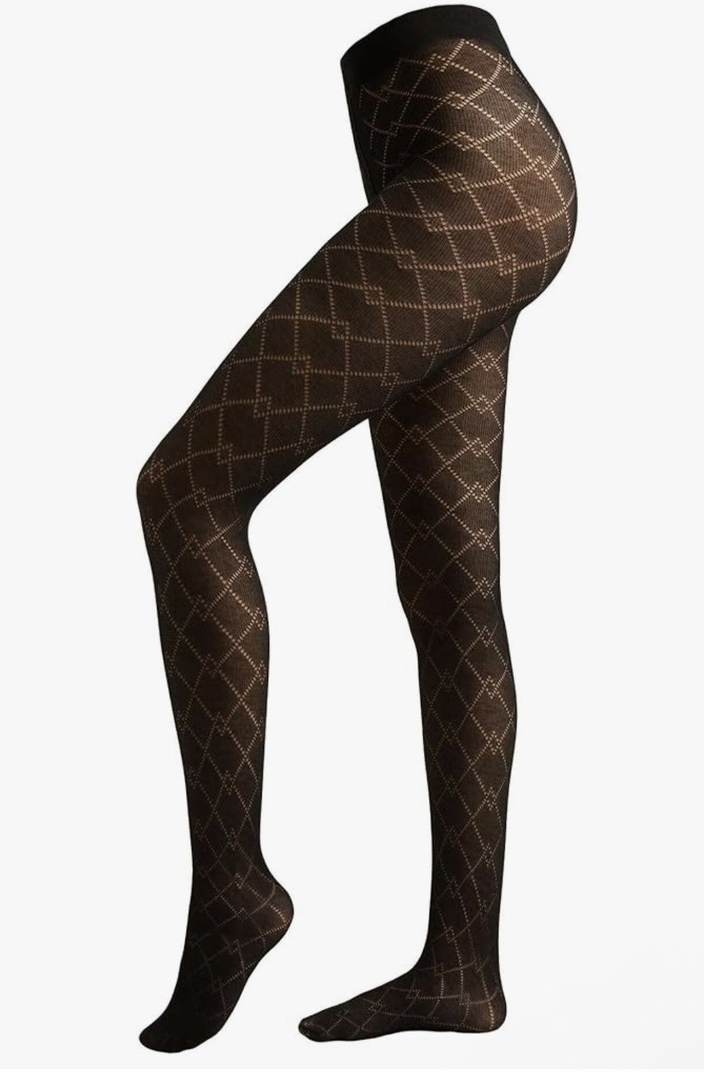 Calzedonia Calzedonia Diamond Tights with Cashmere size 3/4 M/L Blue Size ONE SIZE - 1 Thumbnail
