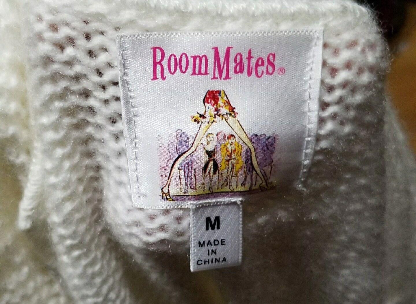 Designer Roommates Sweater Size Medium White Ivory Ties at waist v Size M / US 6-8 / IT 42-44 - 3 Thumbnail