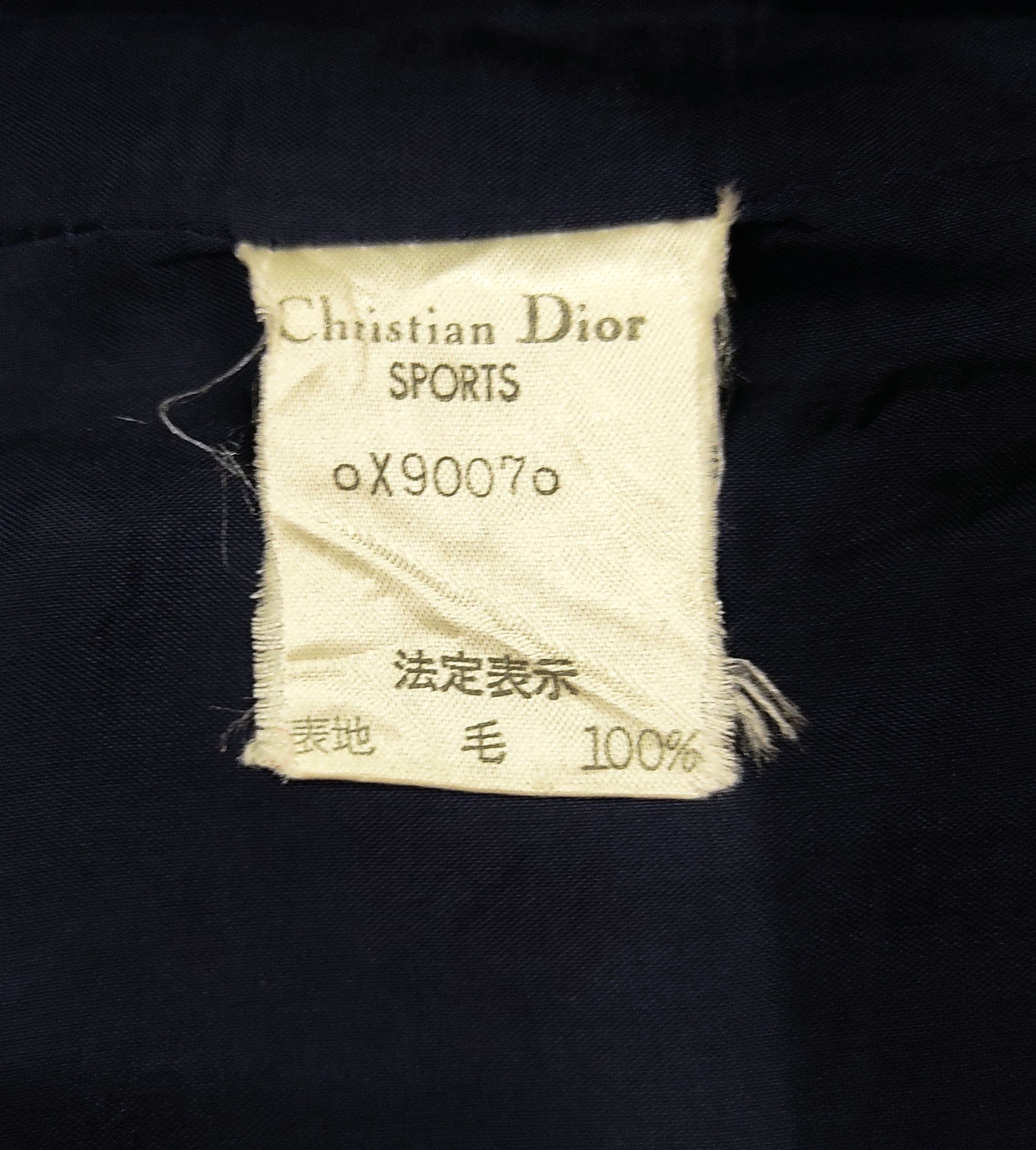 Christian Dior Monsieur Vintage CHRISTIAN DIOR SPORTS Wool Hooded Jacket Size US M / EU 48-50 / 2 - 12 Thumbnail