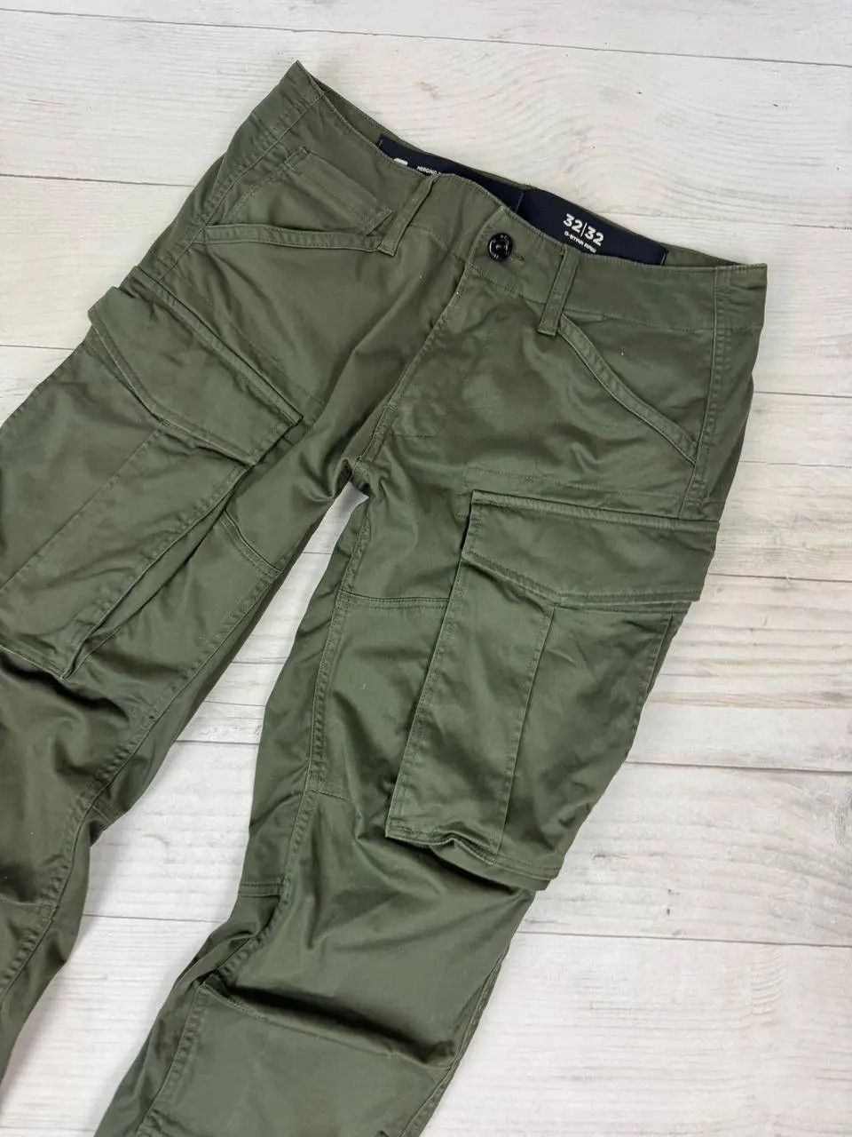 G-Star Vintage G-Star Cargo Zip 3D Straight Pants Size US 32 / EU 48 - 2 Thumbnail