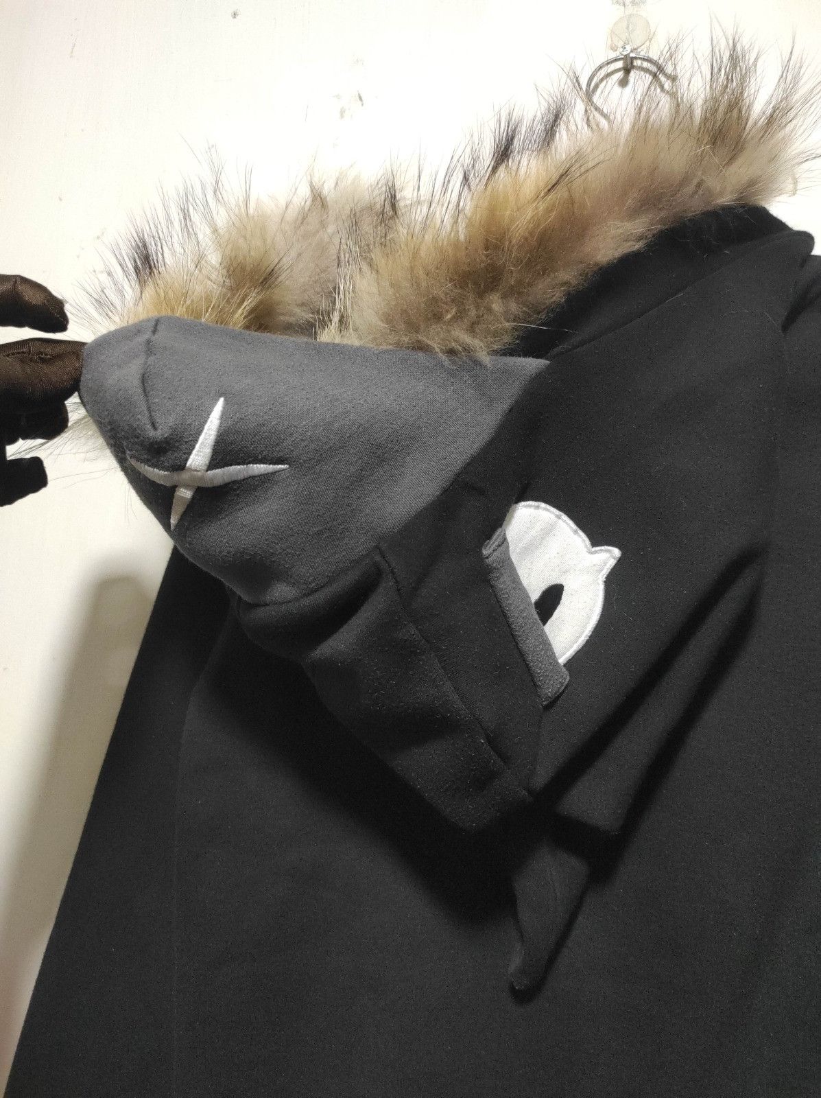 Japanese Brand Bird zip fur hoodie ifsix LGB style Size US XS / EU 42 / 0 - 13 Thumbnail