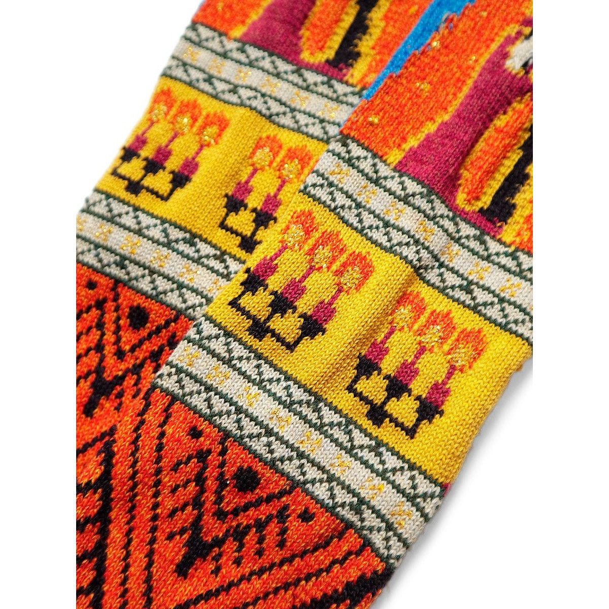 Kapital Kapital 96 Mary Pattern Socks (Short) Size ONE SIZE - 6 Thumbnail