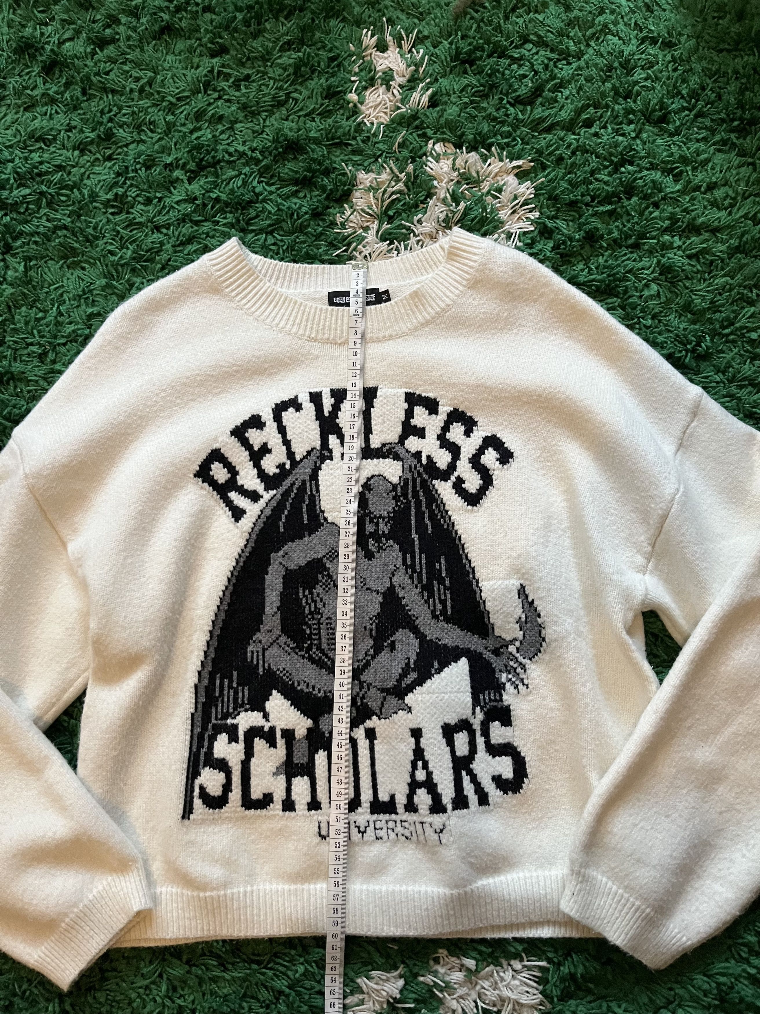 Reckless Scholars Reckless scholars university white knit Size US M / EU 48-50 / 2 - 3 Thumbnail