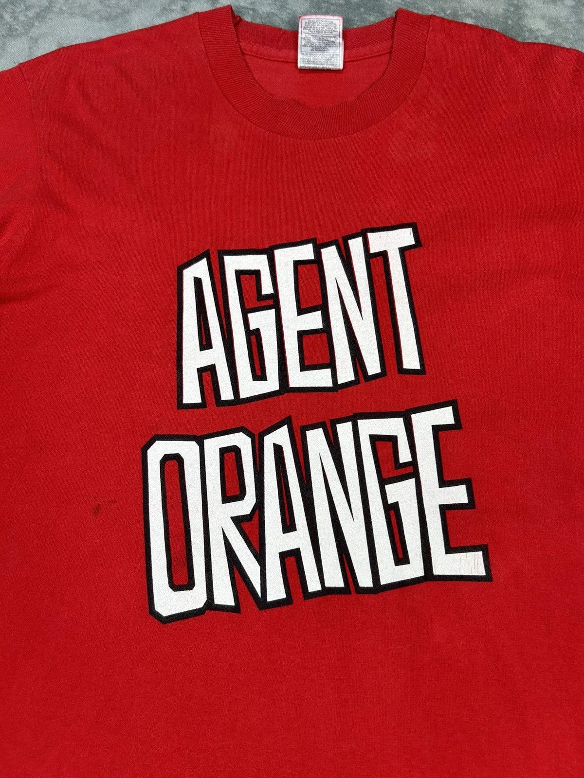 Band Tees Vintage 90’s Agent Orange Skate Punk Rock /Band T-Shirt Size US M / EU 48-50 / 2 - 2 Thumbnail