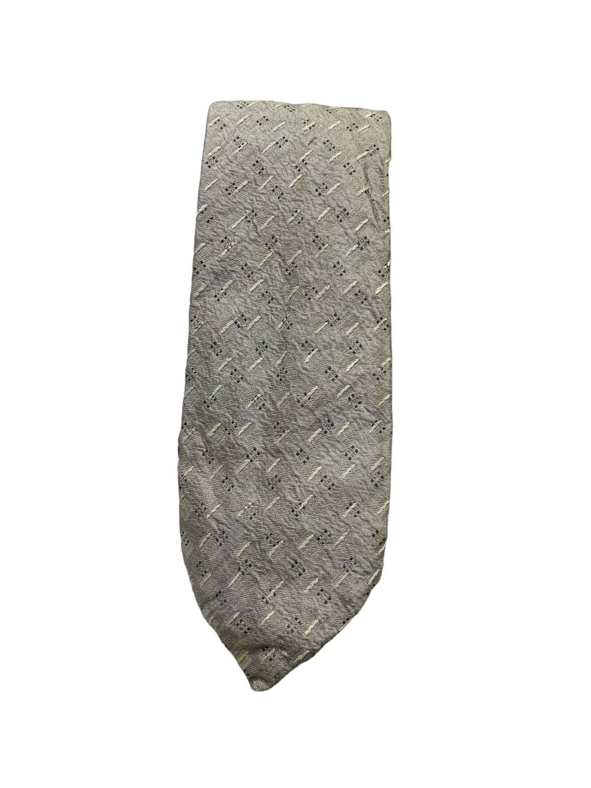 Homme Plisse Issey Miyake × Issey Miyake × Japanese Brand Vintage Issey Miyake Designer Formal Neck Tie Size ONE SIZE - 3 Thumbnail