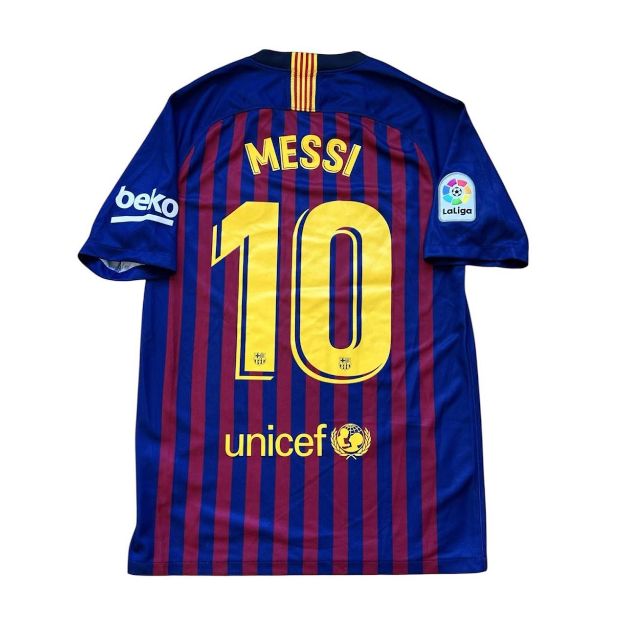 Nike 2014-15 Barcelona Home Messi #10 Nike 610594-422 S | Grailed