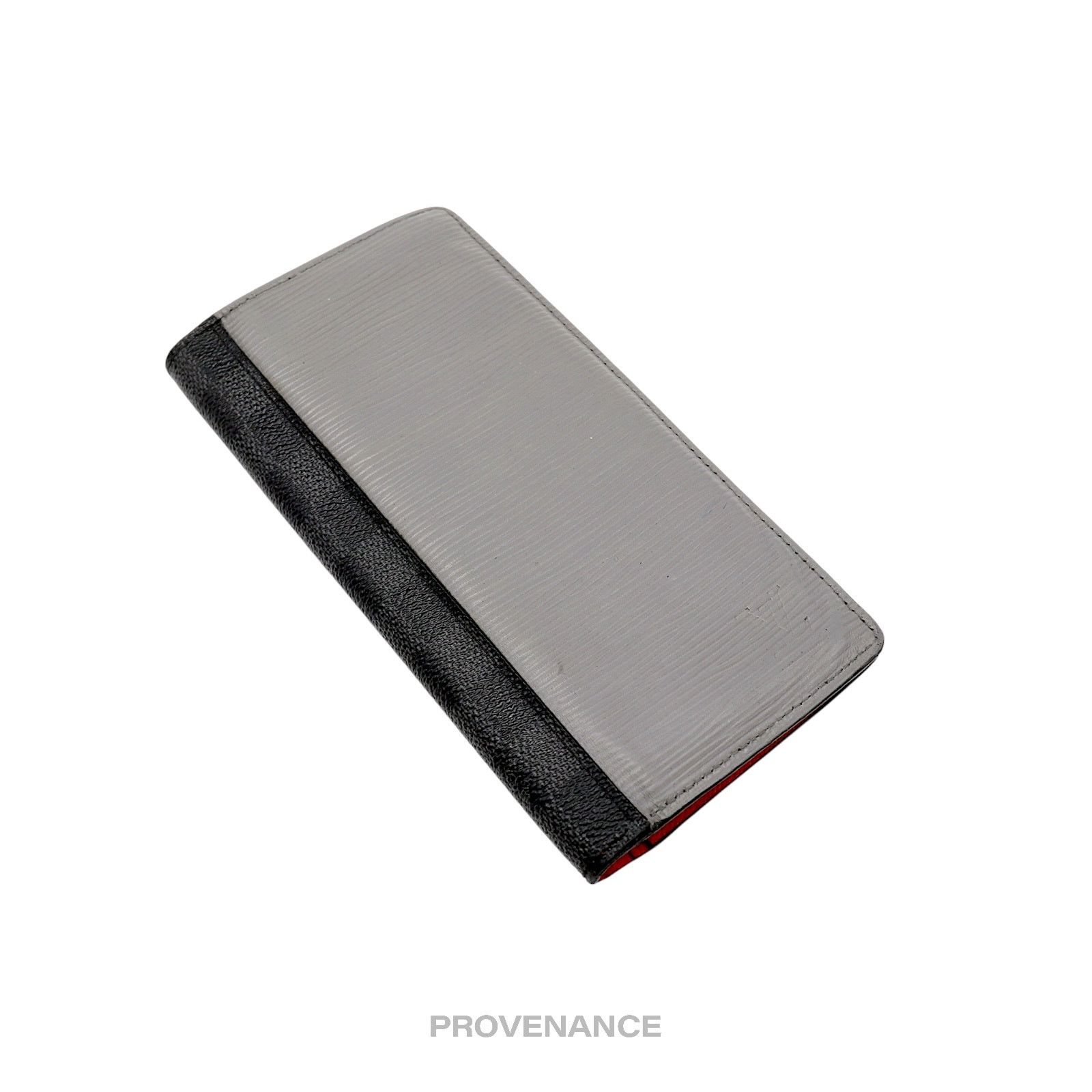 Louis Vuitton 🔴 Louis Vuitton Brazza Long Wallet - Graphite Epi Patchwork Size ONE SIZE - 4 Thumbnail