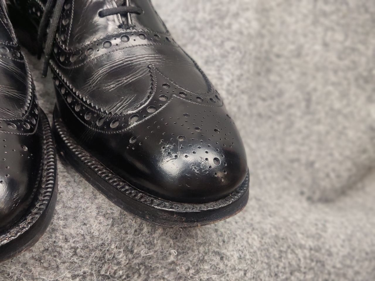 Church's Church's Burwood Polished Binder Brogue Black Leater shoes Size US 10 / EU 43 - 17 Thumbnail