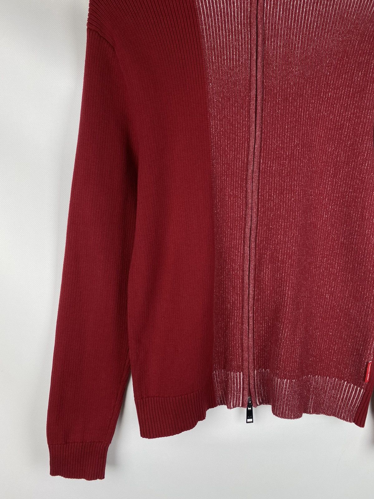 Armani Exchange Armani Exchange men’s full zip knitted hooded sweater size M Size US M / EU 48-50 / 2 - 7 Thumbnail