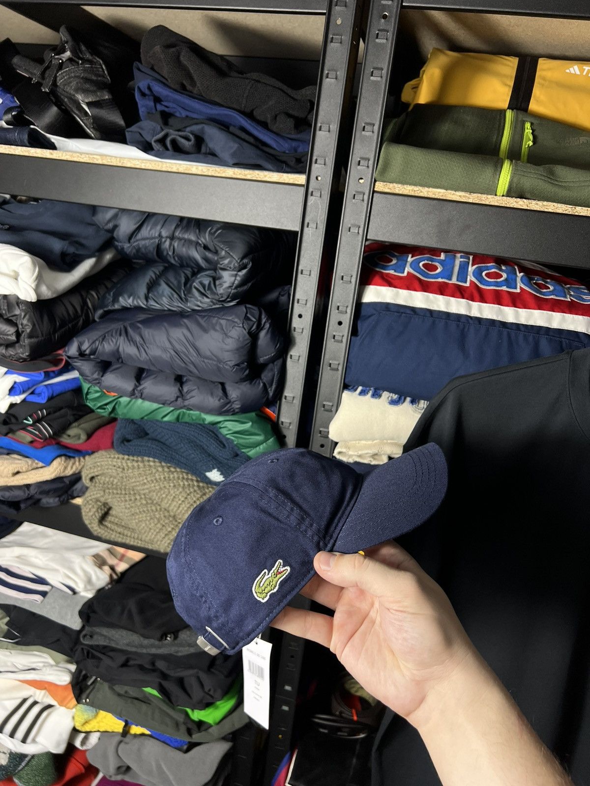 Lacoste NWT Lacoste Navy Blue Cotton Cap One Size Size ONE SIZE - 10 Thumbnail