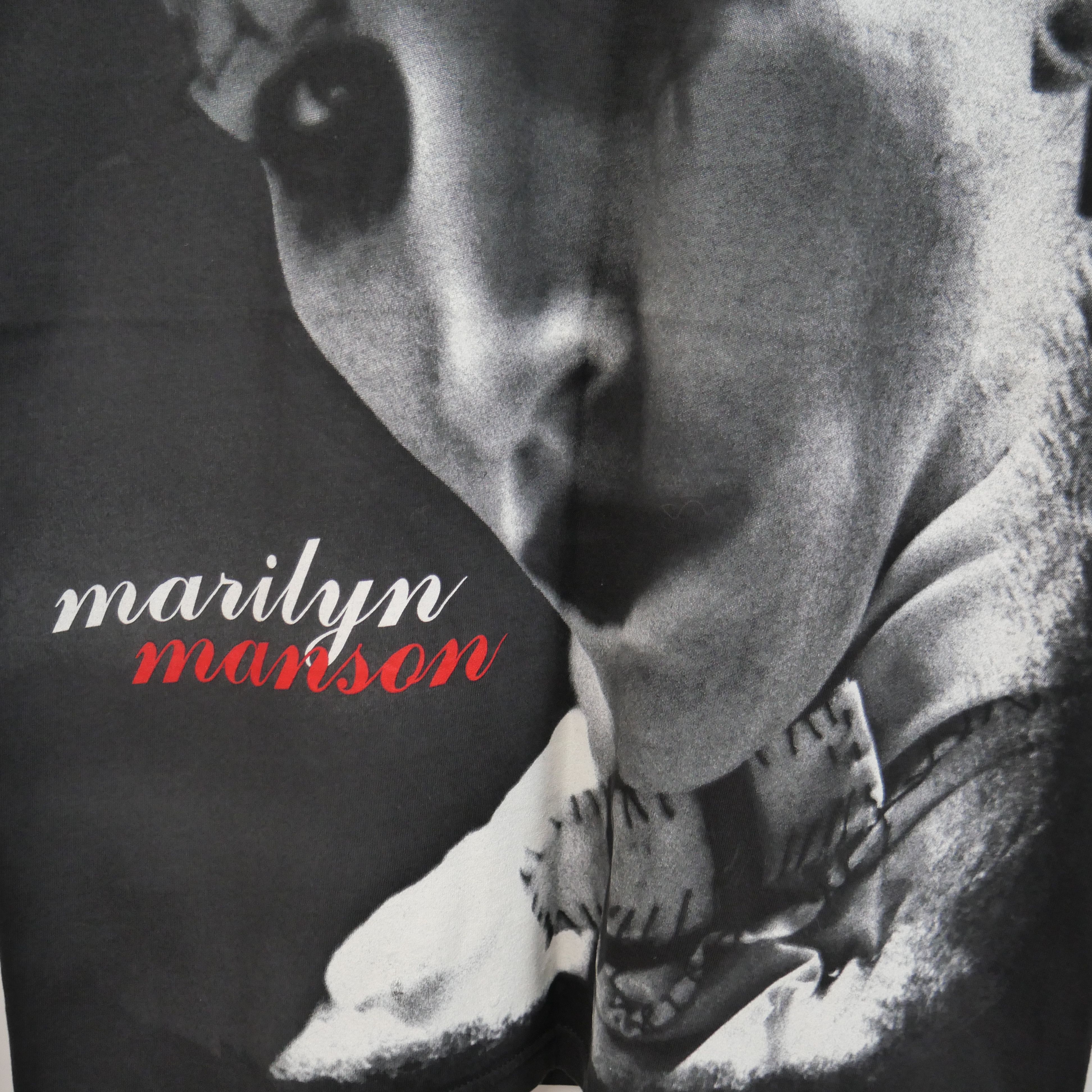 Other Vintage Marilyn Manson 90’s Shirt Size US L / EU 52-54 / 3 - 4 Thumbnail