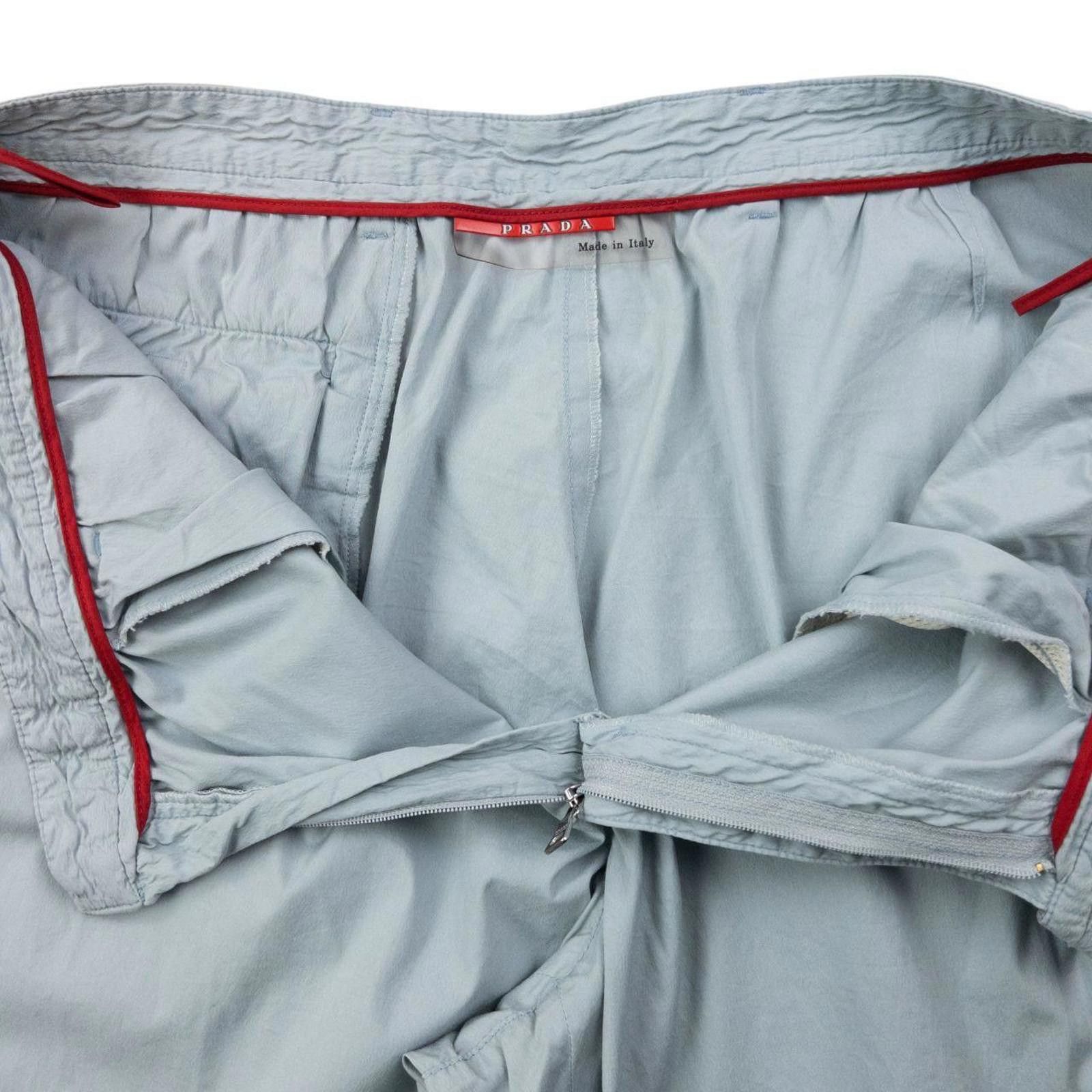 Prada Vintage 2000s Prada Sport Lightweight Tracksuit Bottoms W35 Size US 34 / EU 50 - 7 Thumbnail