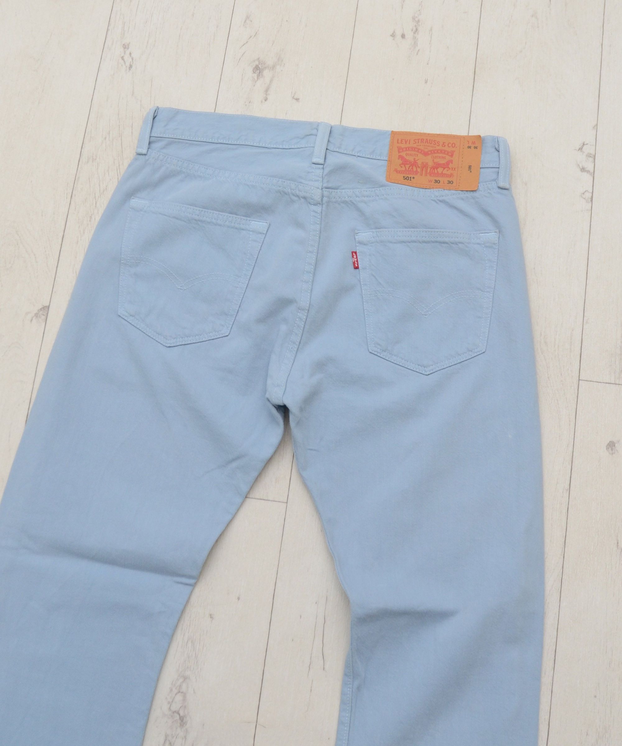 Levi's Vintage Style Levi’s 501 Blue Jeans W30 L30 Size US 30 / EU 46 - 7 Thumbnail