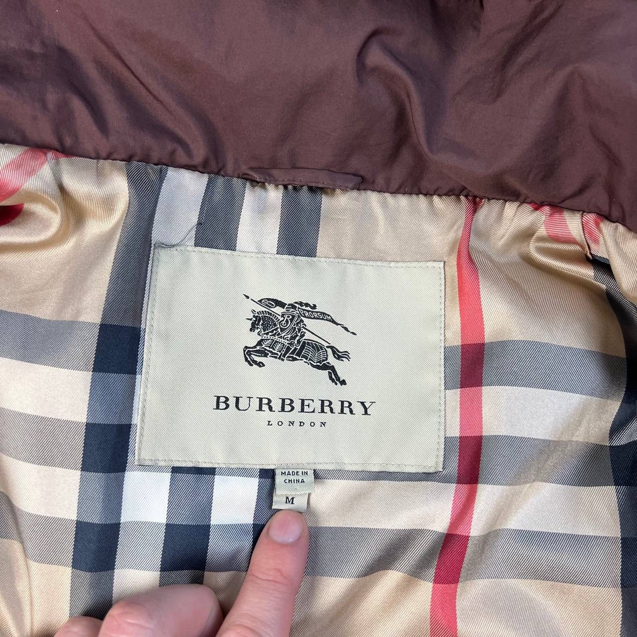 Burberry Burberry Vintage Luxury Puffer Quilted Zip Up Jacket Size M / US 6-8 / IT 42-44 - 6 Thumbnail