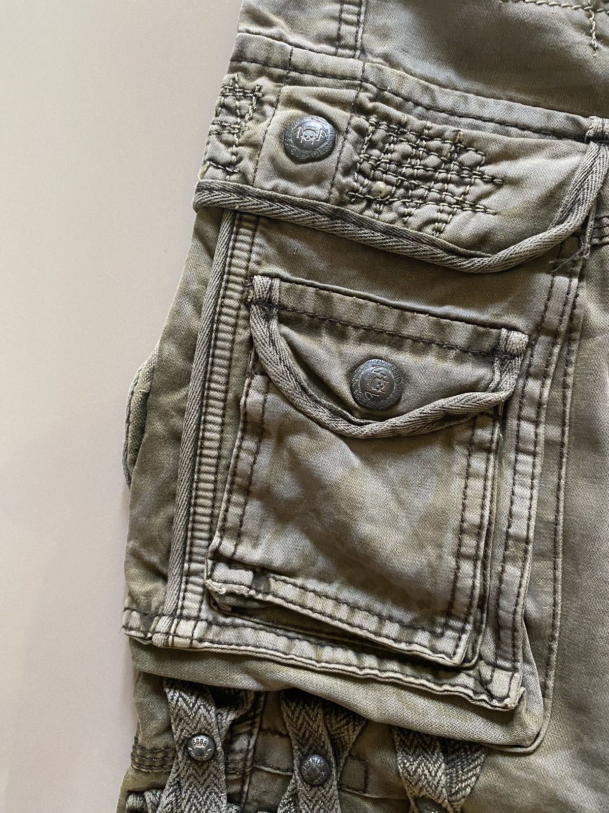 Hysteric Glamour Rare Design Multi Pocket Tactical Denim Pants Size US 36 / EU 52 - 6 Thumbnail