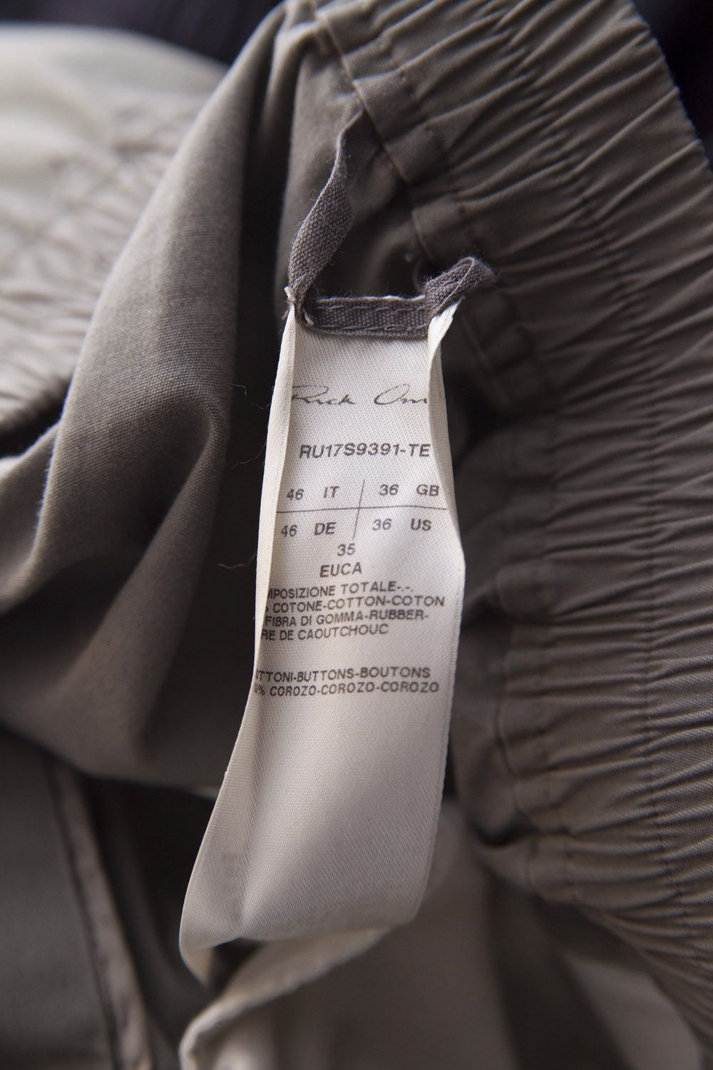 Rick Owens Rick Owens SS17 rubber drop crotch shorts Size US 30 / EU 46 - 6 Thumbnail