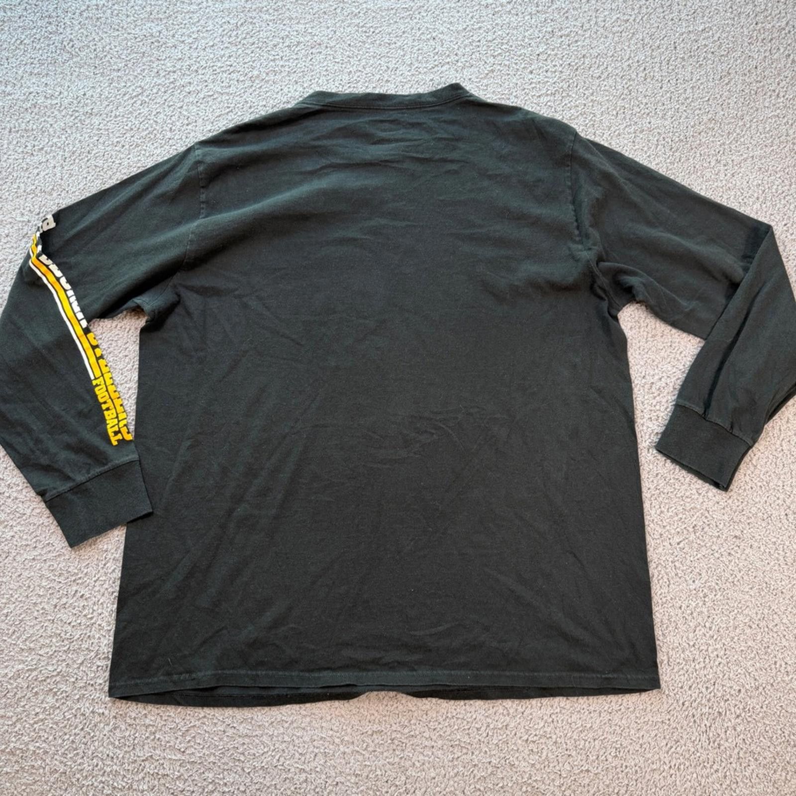 Other Pittsburgh Steelers Long Sleeve Shirt Black Mens XL NFL Size US XL / EU 56 / 4 - 3 Thumbnail
