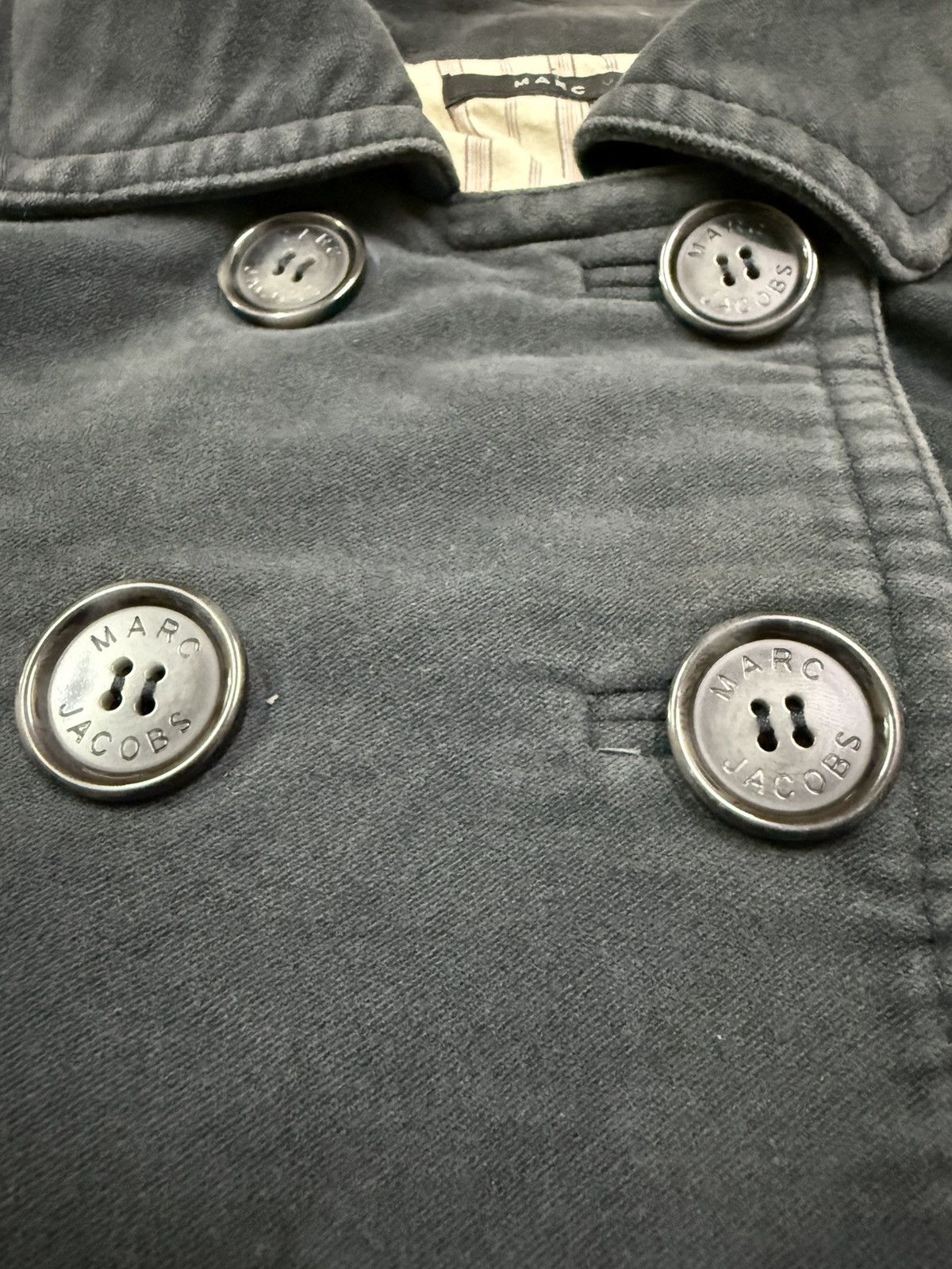 Marc Jacobs Vintage Marc Jacobs Double Breasted Long Coat Jacket Size S / US 4 / IT 40 - 7 Thumbnail