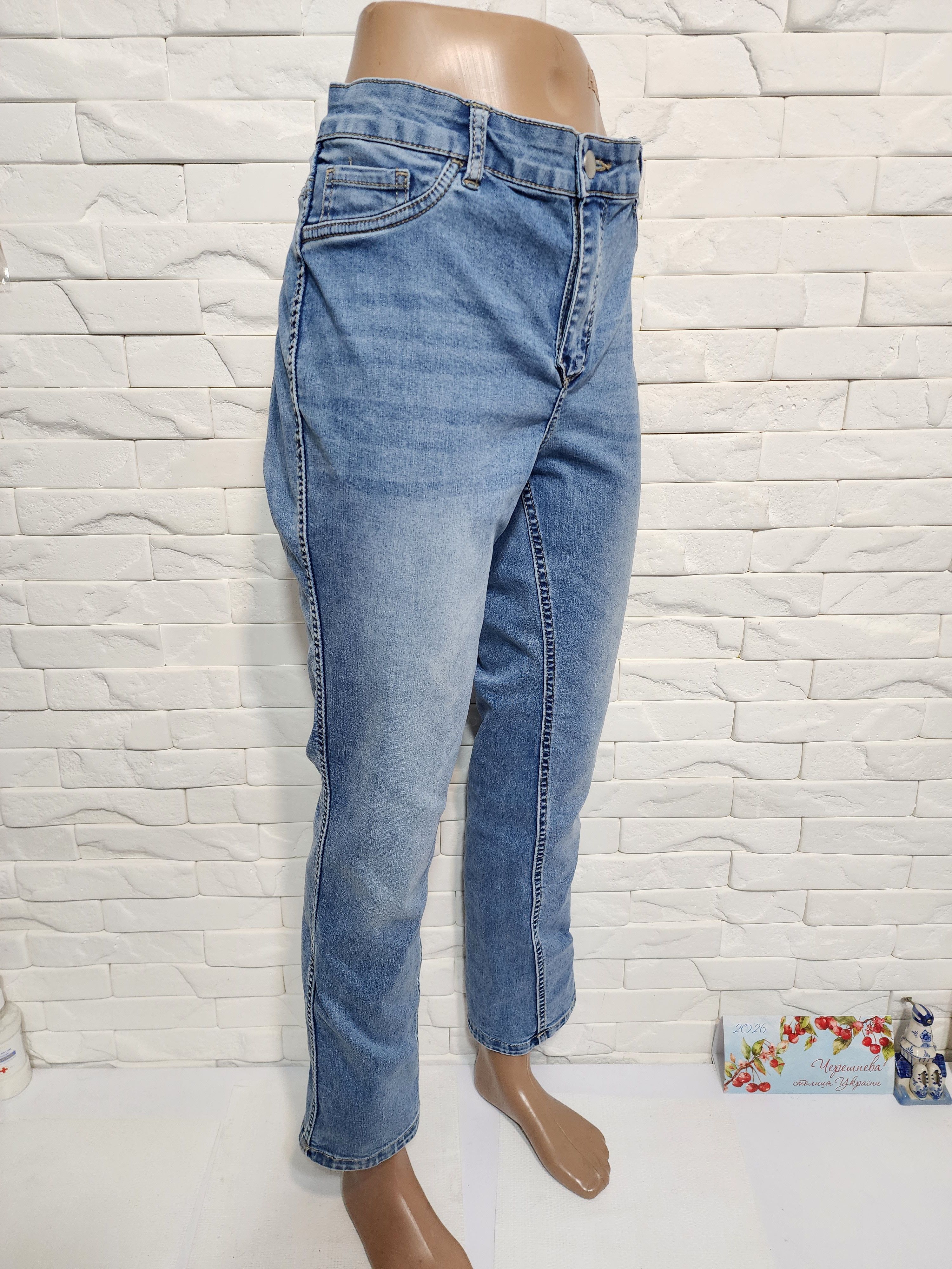 Other Reversible Denim Jeans: Women's Stretch Mid-Rise Pants Size 35" - 7 Thumbnail
