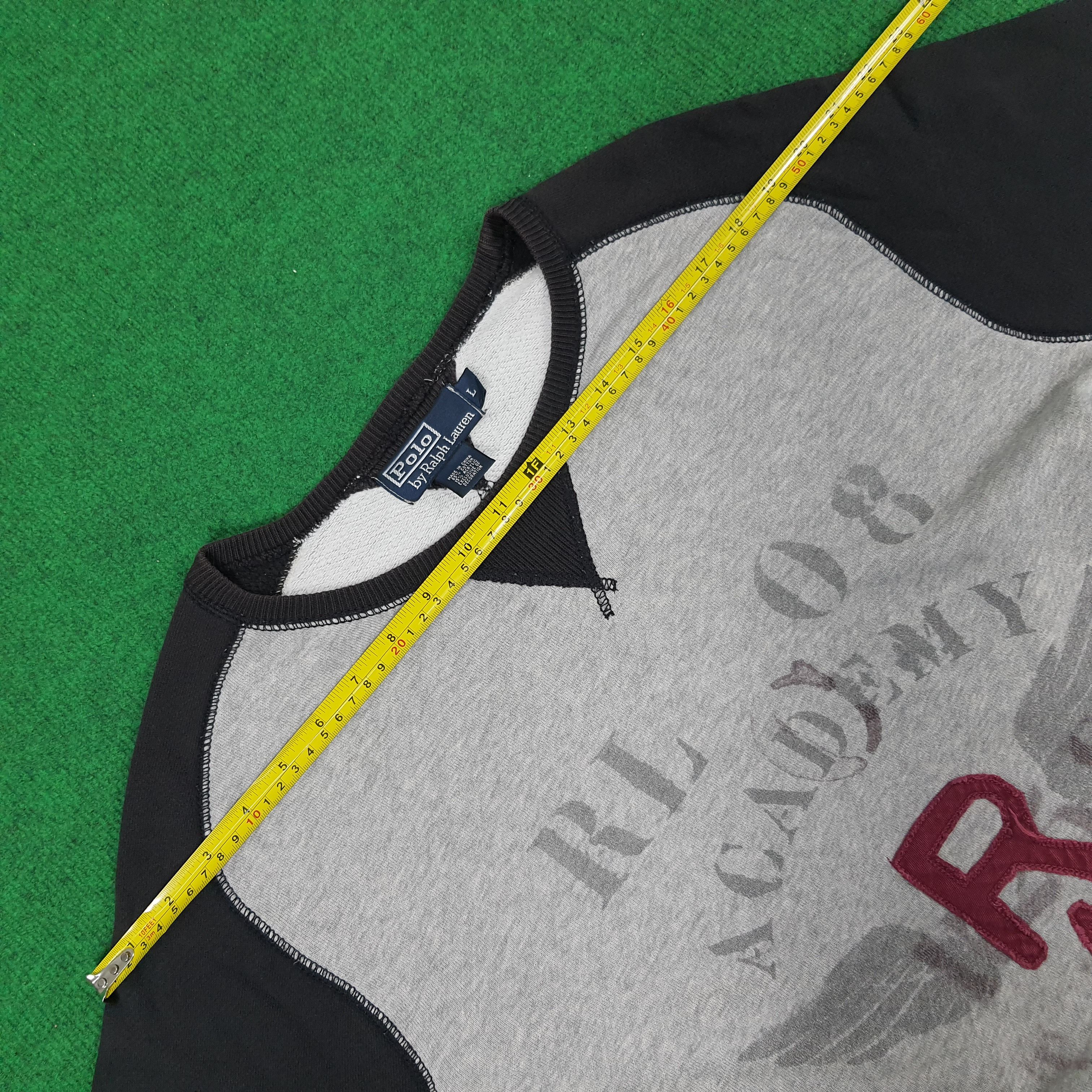 Polo Ralph Lauren × Vintage Vintage POLO by Ralph Lauren Raglan Sweatshirts Size US L / EU 52-54 / 3 - 10 Thumbnail