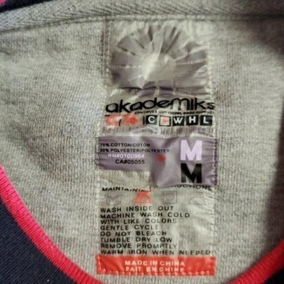 Akademiks Akademiks Logo & Graphic Sz M Accented Neck & Sleeve, Pocket Size US M / EU 48-50 / 2 - 4 Thumbnail