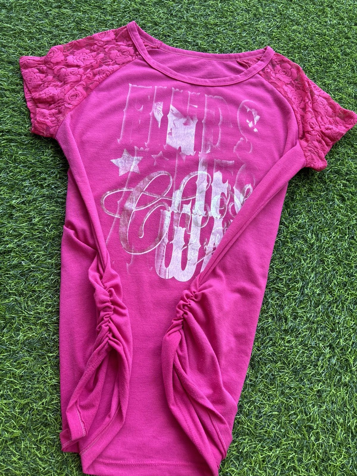 Hysteric Glamour Y2k Opium Women's Floral Pink Tshirt Size ONE SIZE - 4 Thumbnail
