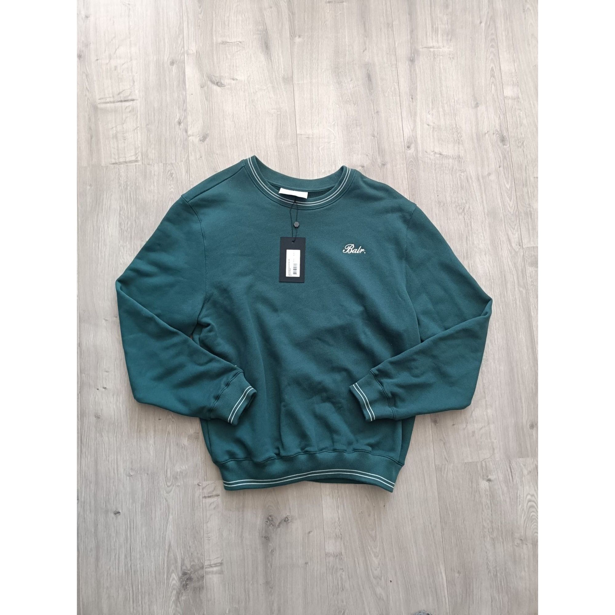 Other BALR | Tape striped crewneck t-shirt | Botanical Green | New Size US M / EU 48-50 / 2 - 1 Thumbnail