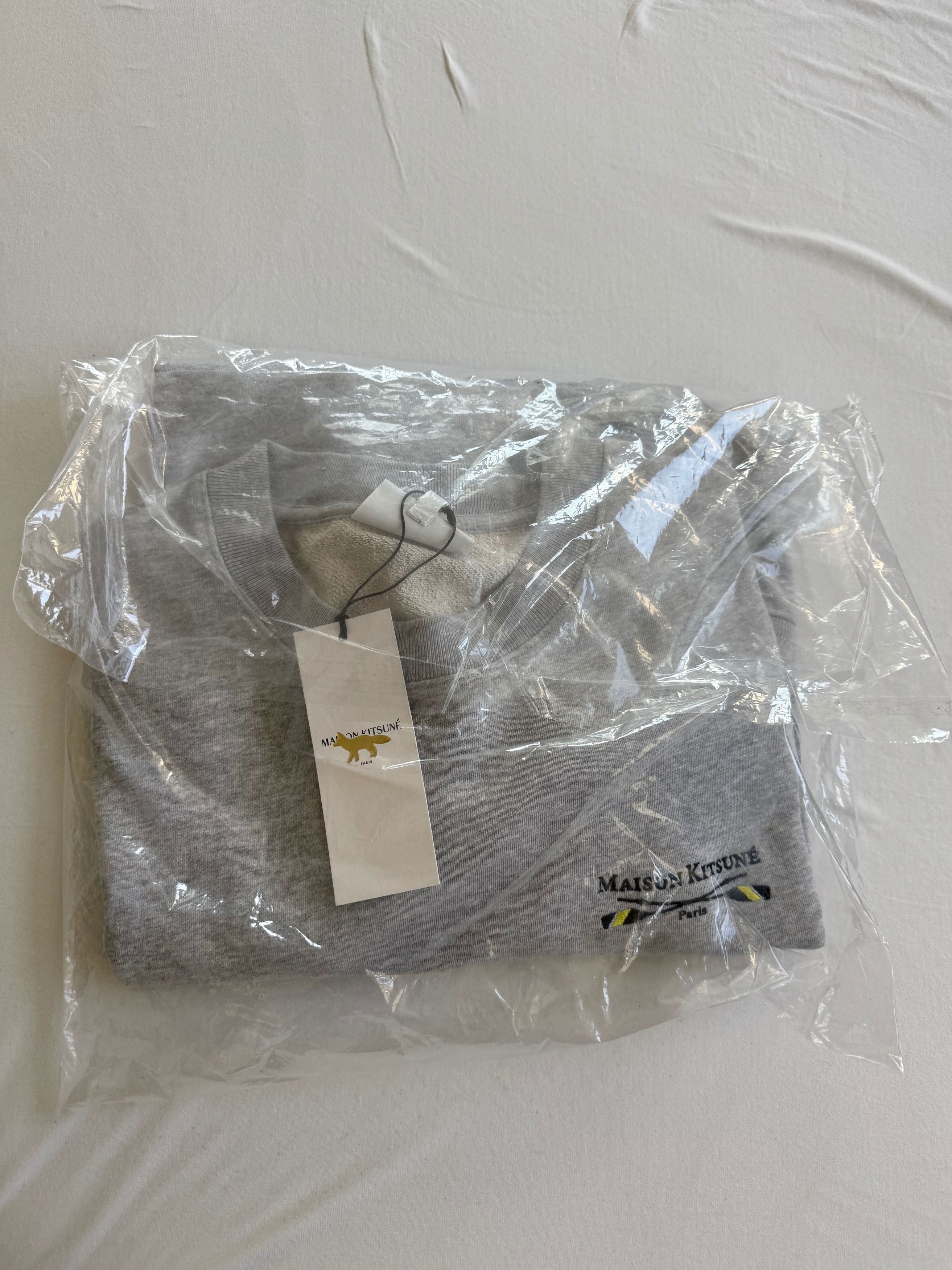 Maison Kitsune Oars Regular Cotton Sweatshirt Size US L / EU 52-54 / 3 - 3 Thumbnail