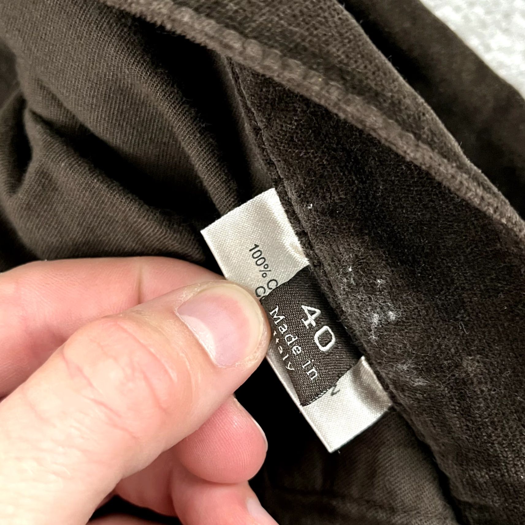 Ermenegildo Zegna ERMENEGILDO ZEGNA Brown Chino Pants Mens 40x35 Straight Flat Front Dress Trousers Size US 40 / EU 56 - 3 Thumbnail