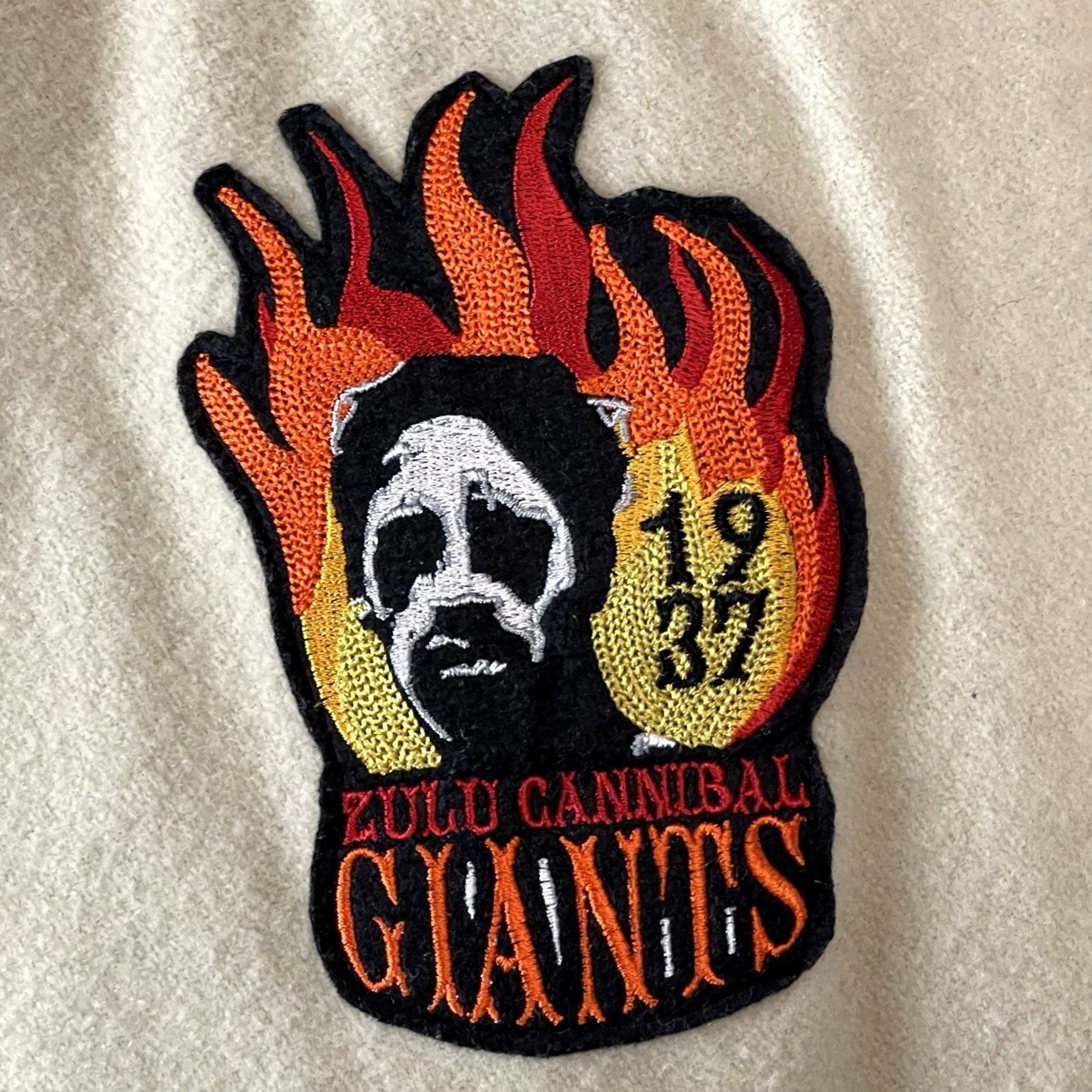 Vintage VINTAGE JC Freeman & Sons Jacket Mens 4XL Black Wool Varsity Jacket Baseball Logo Em broidered Button 80s 90s College Outdoor Mens Size US XXL / EU 58 / 5 - 7 Thumbnail