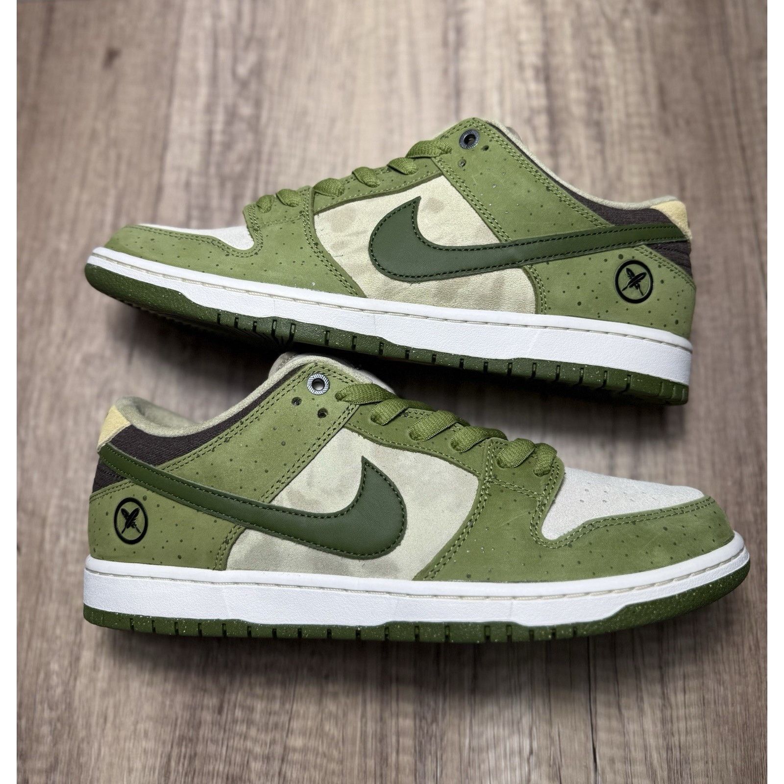 Nike Nike Yuto Horigome x Dunk SB Low "Matcha" HF8022-300 Size US 12 / EU 45 - 1 Thumbnail