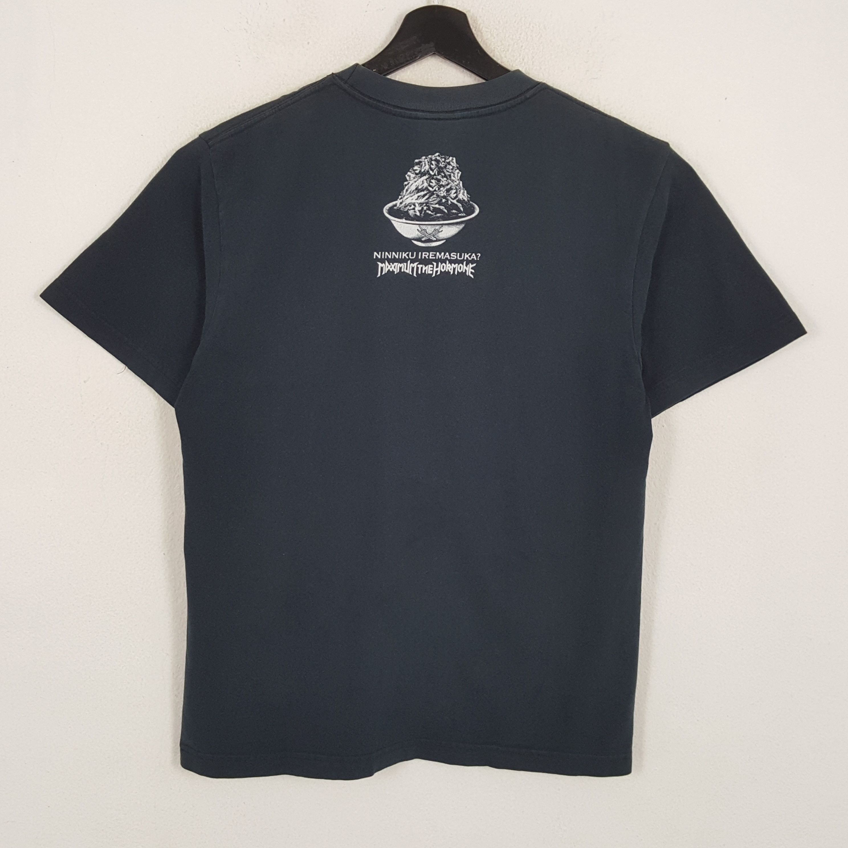 Band Tees × Vintage MAXIMUM THE HORMONE Rock Band Skulls Design Tshirt Size US M / EU 48-50 / 2 - 3 Thumbnail