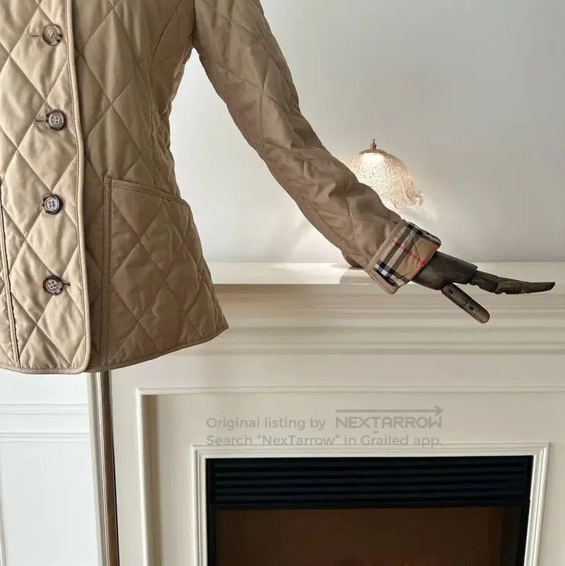 Burberry Burberry Khaki Women's Cotton Jacket. Size S / US 4 / IT 40 - 4 Thumbnail