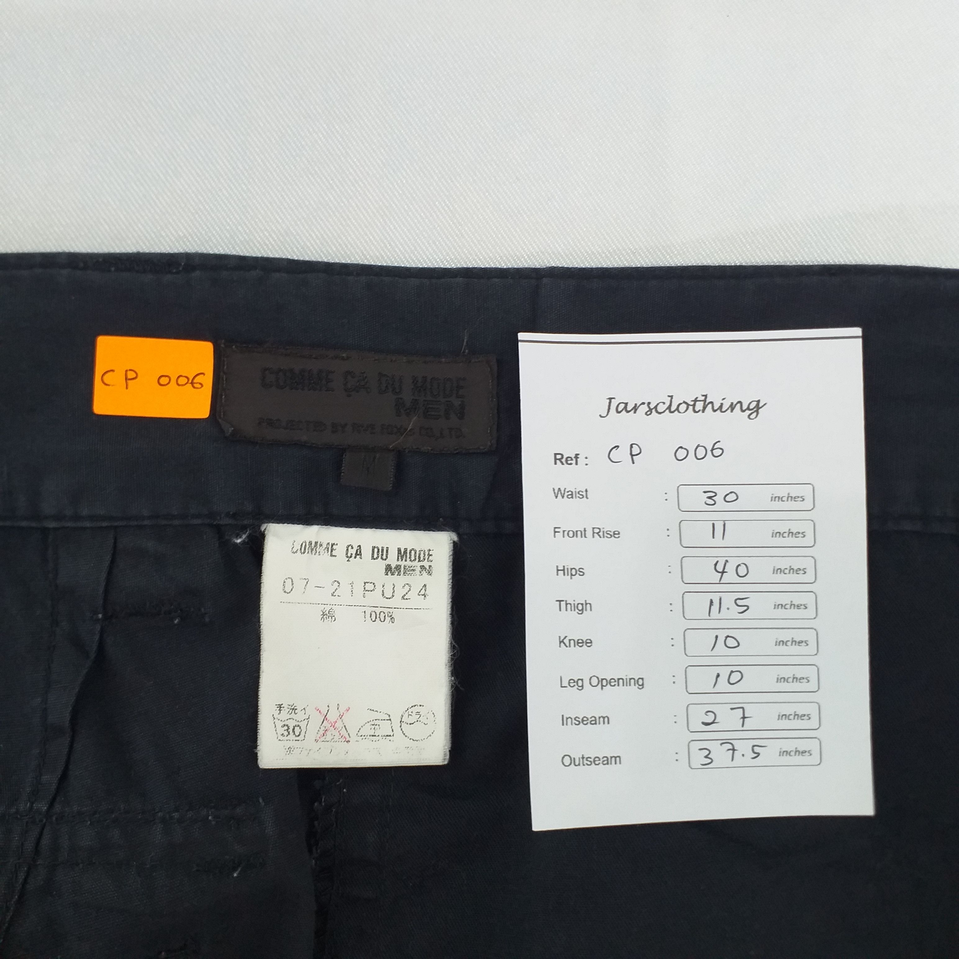 Japanese Brand Comme Ca Du Mode Cargo Multiple Pockets Pants 30 x 27 -CP006 Size US 30 / EU 46 - 16 Thumbnail