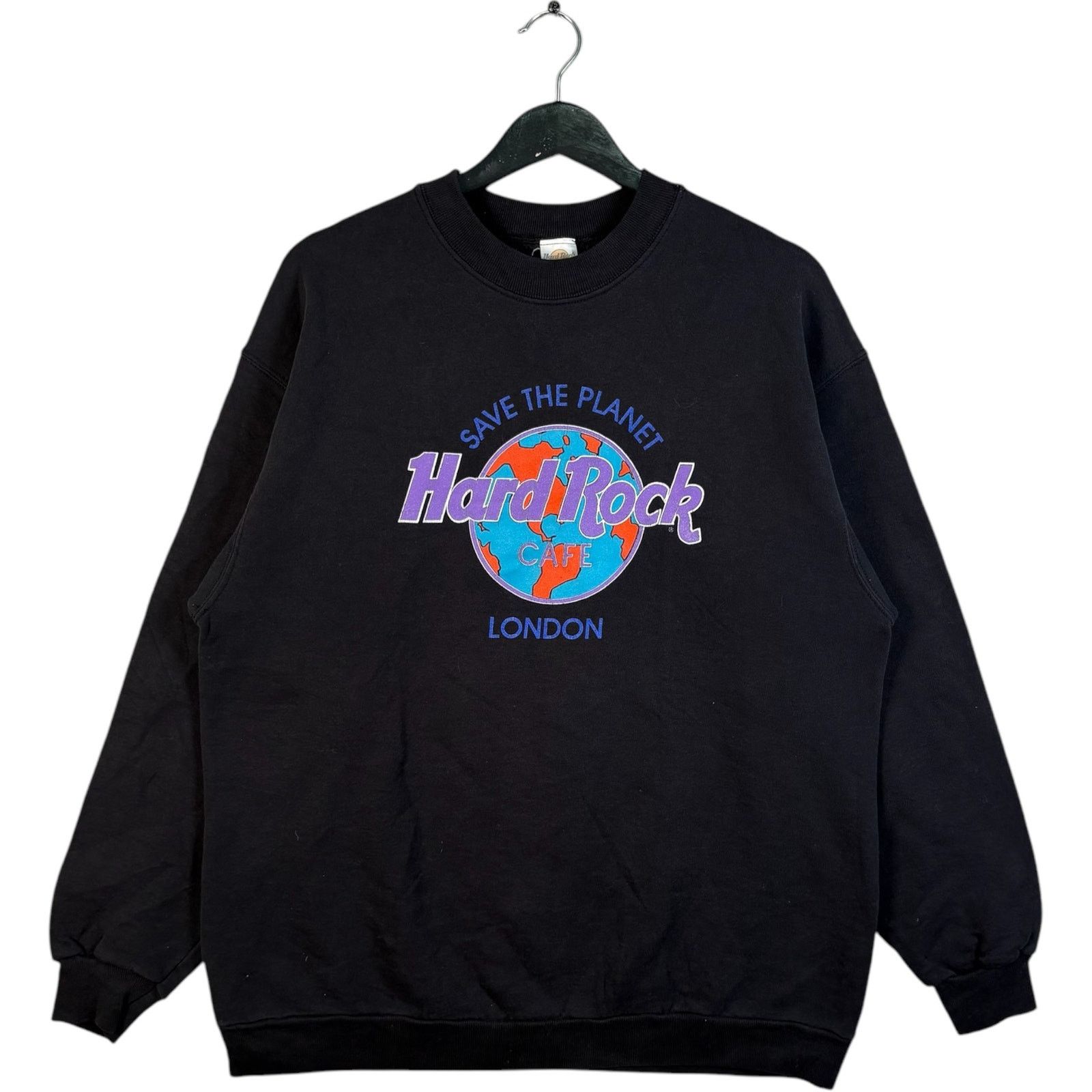 Hard Rock Cafe Vintage Hard Rock Cafe London Crewneck XL Size US XL / EU 56 / 4 - 1 Thumbnail