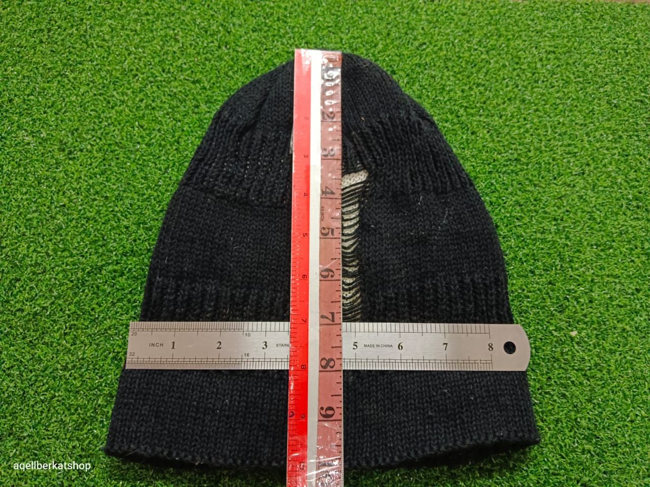 Japanese Brand UNITED ARROW BLUE LABEL Distressed Beanie Size ONE SIZE - 9 Thumbnail