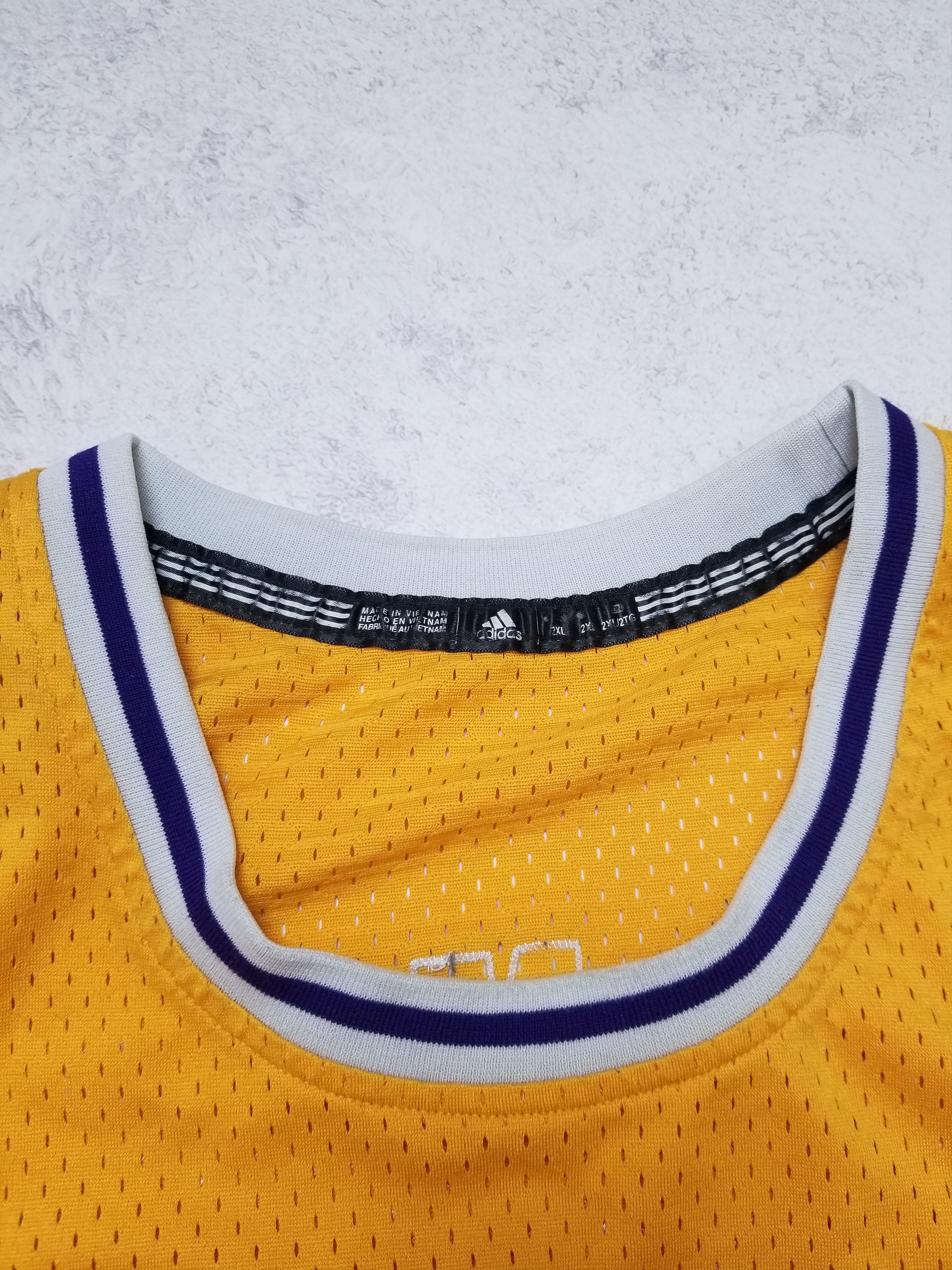 Adidas Magic Johnson LA Lakers NBA Jersey Hardwood Classics Size US XXL / EU 58 / 5 - 11 Thumbnail