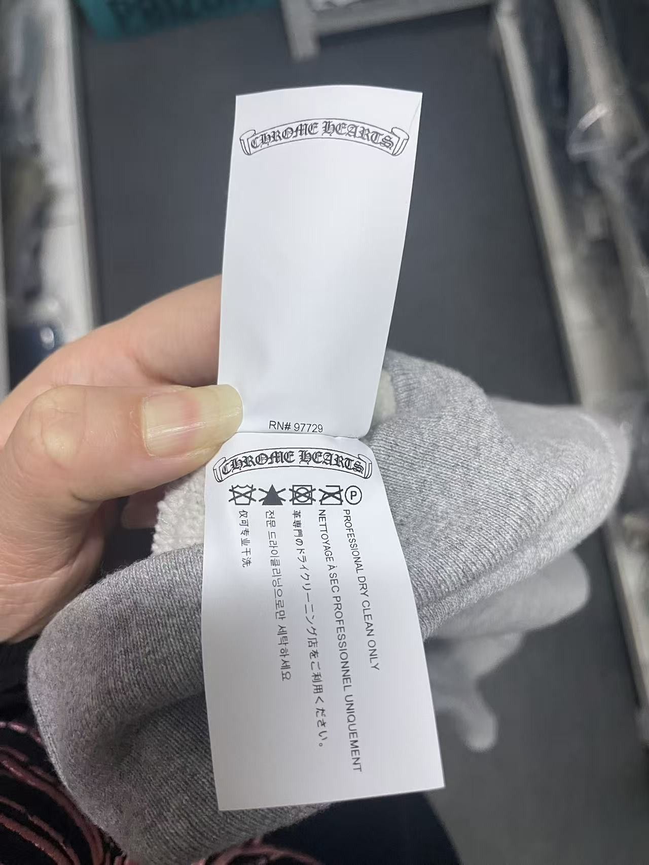 Chrome Hearts Chrome Hearts Triple Cross Gray Zip Up Hoodie Size M / US 6-8 / IT 42-44 - 9 Thumbnail