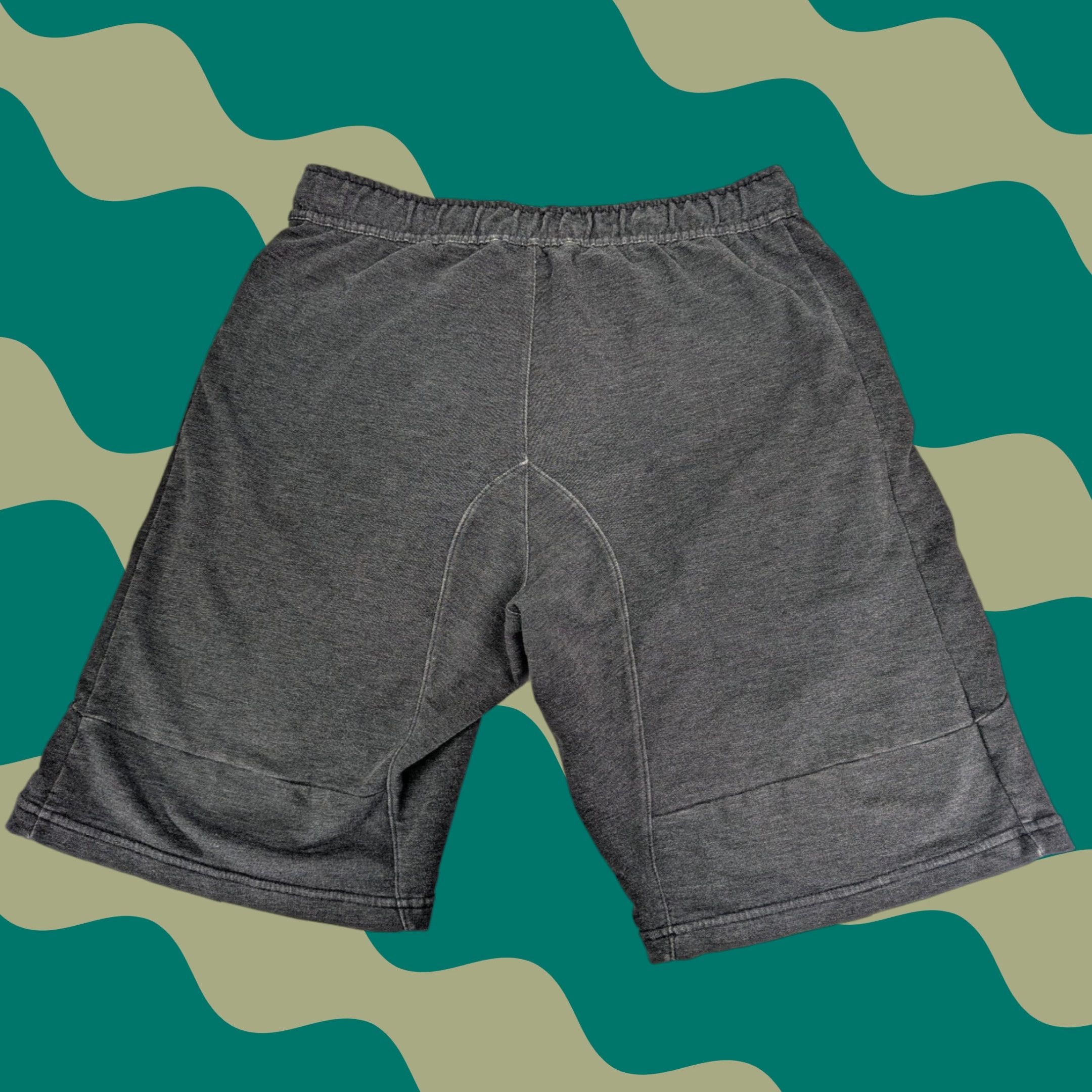 Nike Nike Pro Shorts Mens Small Gray Dri Fit Swoosh Logo Warmup Gym Training Sports Size US 29 - 1 Thumbnail