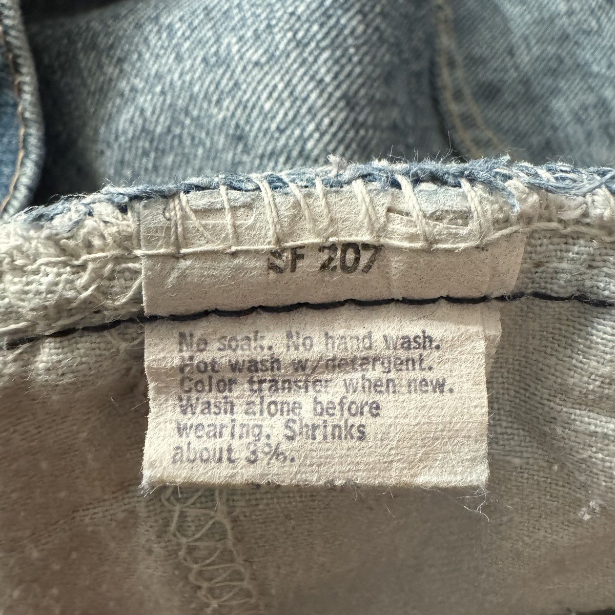 Levi's Vintage Levi’s 519-0217 Orange Tab Cutoff Shirts, 31W Size US 31 - 7 Thumbnail