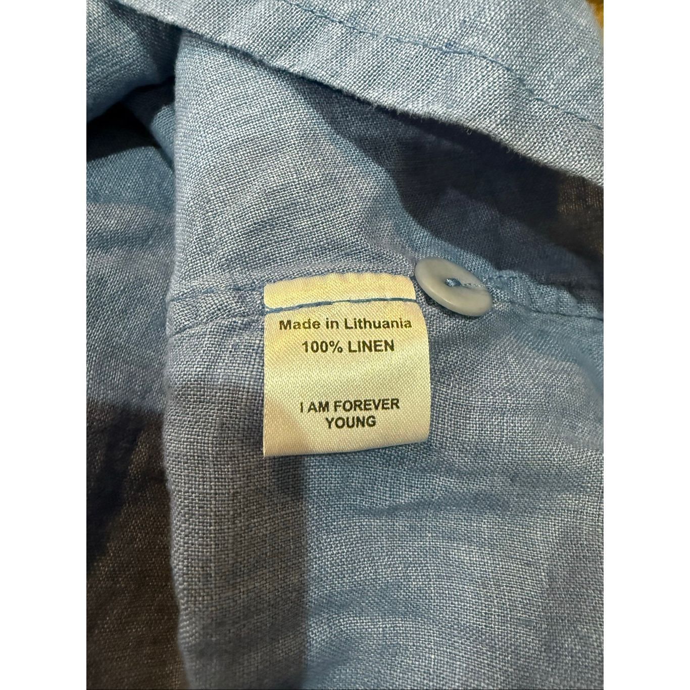 FLAX Flax NWOT linen button front blouse top boho lagenlook size Size M / US 6-8 / IT 42-44 - 6 Thumbnail