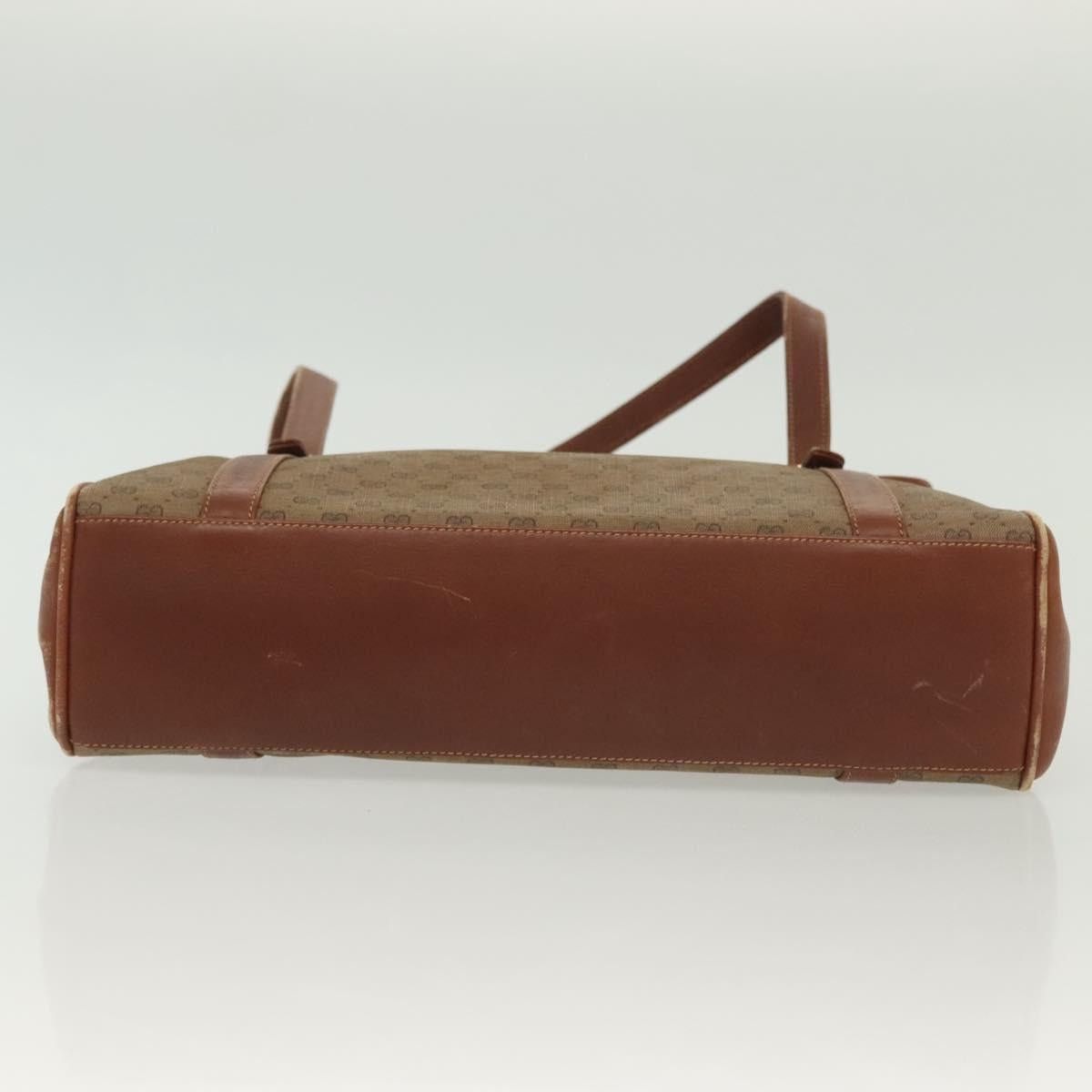 Gucci GUCCI Micro GG Supreme Handbag Pvc Beige Gold 000 46 000 46 Size ONE SIZE - 9 Thumbnail